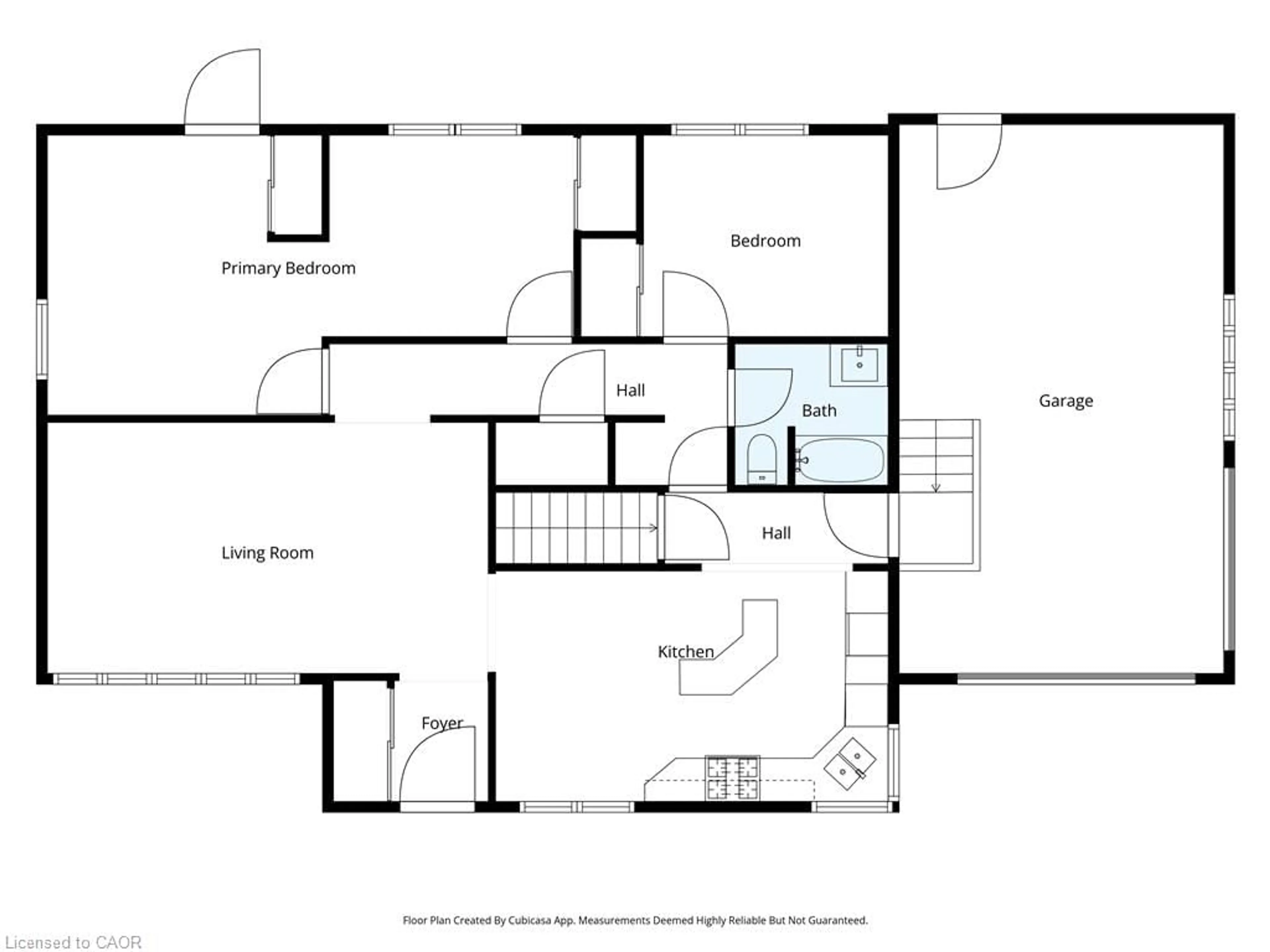 Floor plan for 44 Albany Dr, St. Catharines Ontario L2N 3T5