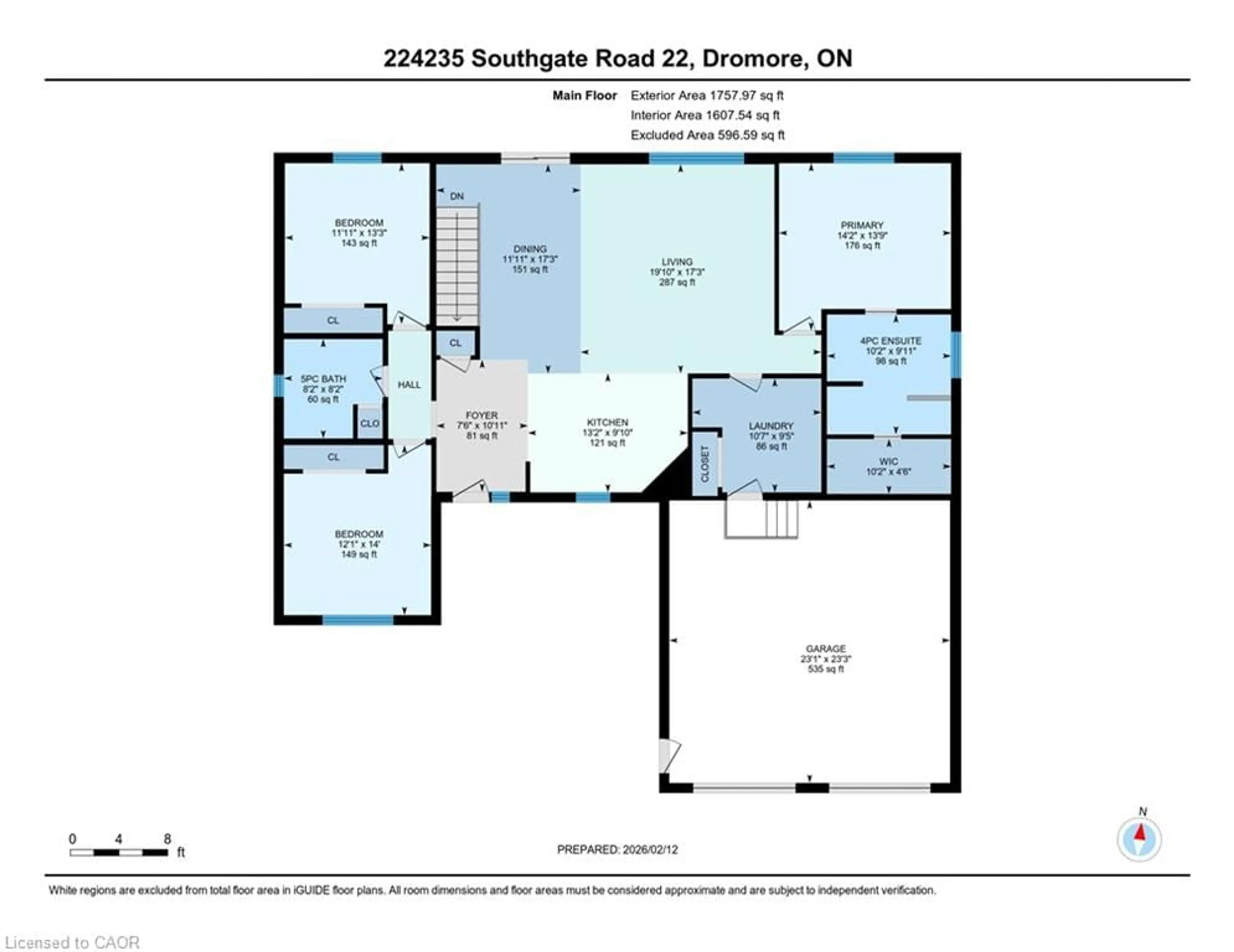 Floor plan for 224235 Southgate Road 22, Holstein Ontario N0G 2A0