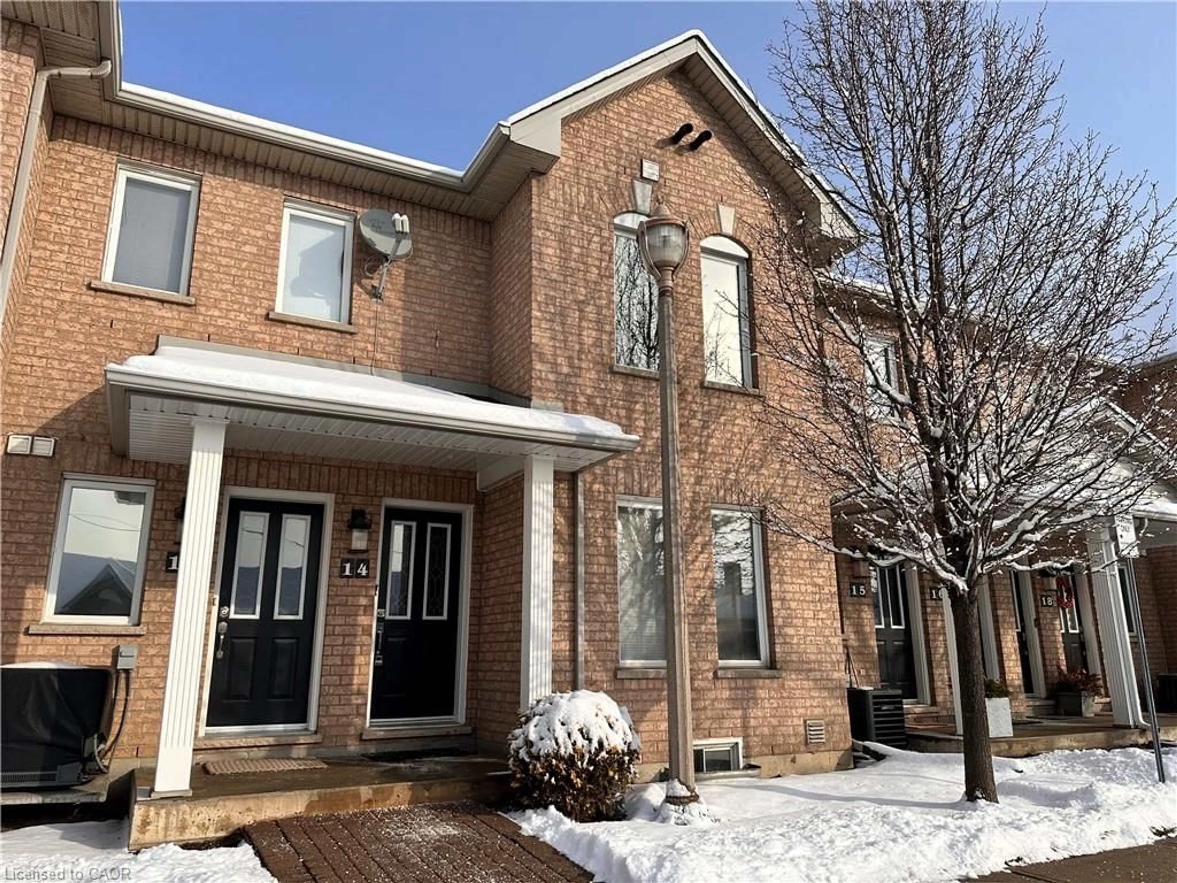 Home with brick exterior material, street for 2 Harbour Dr #14, Stoney Creek Ontario L8E 6B1
