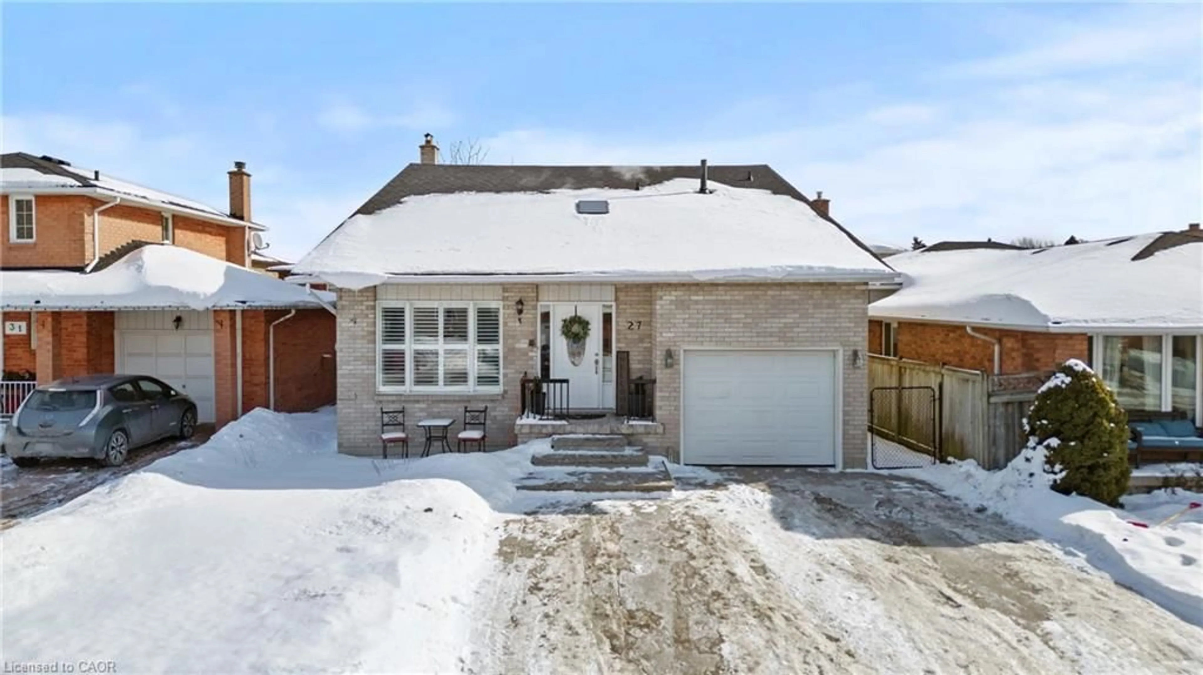 Home with brick exterior material, street for 27 Barbara Crt, Hamilton Ontario L8W 2M1
