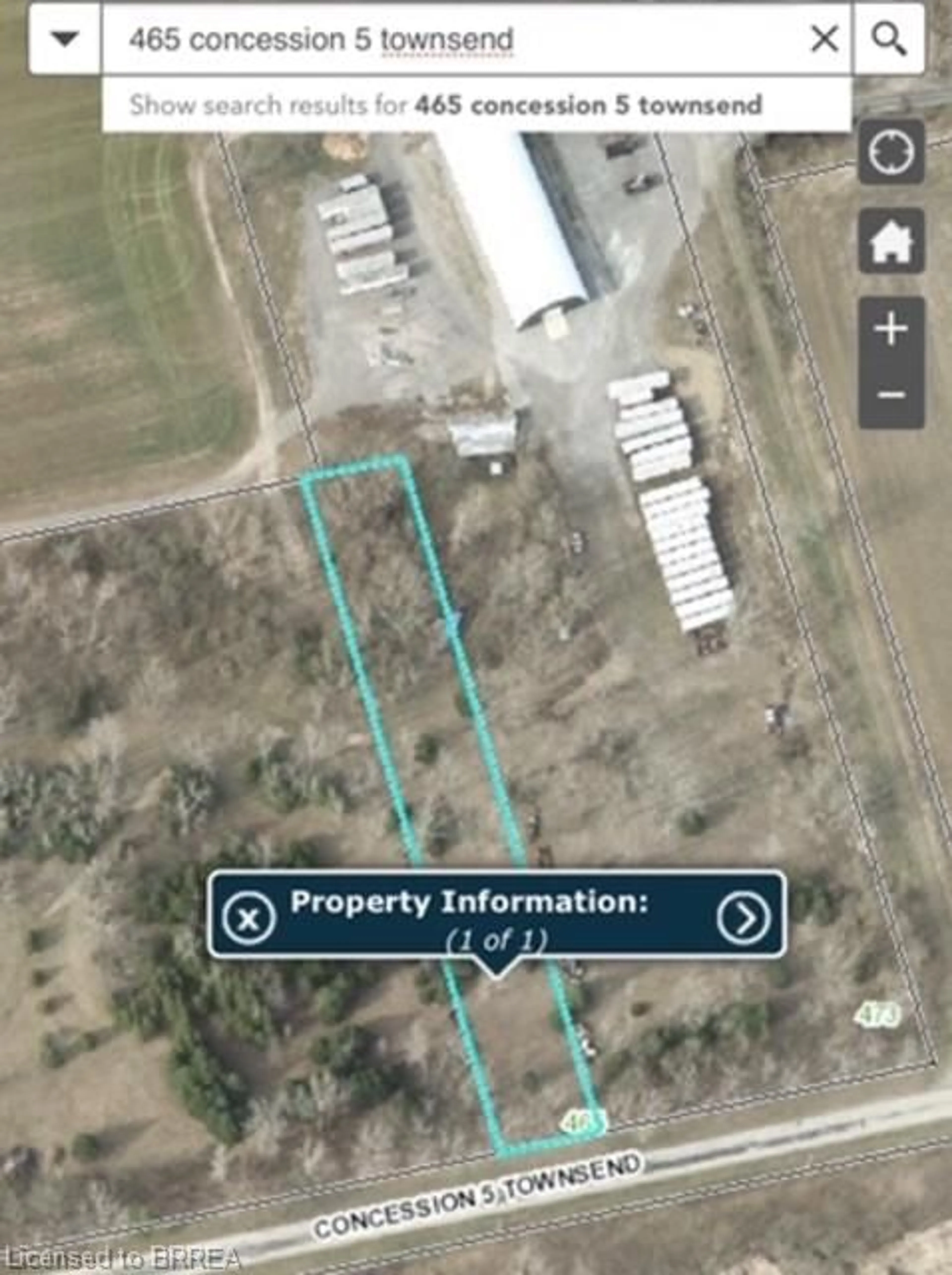 A pic from outside/outdoor area/front of a property/back of a property/a pic from drone, building for 465 Concession 5 Townsend Rd, Dundurn Ontario N0E 1Y0