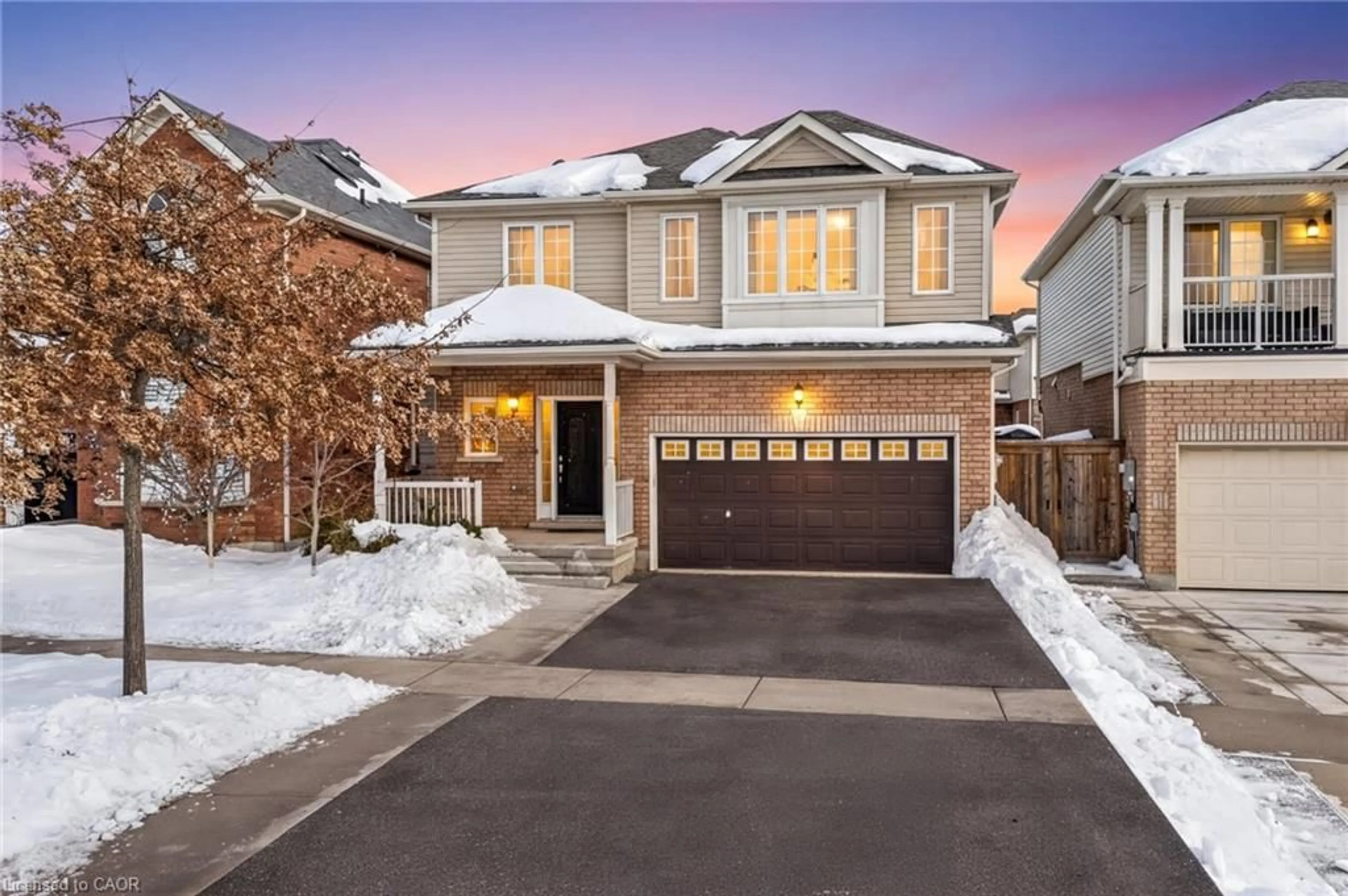 Home with brick exterior material, street for 1083 Trudeau Dr, Milton Ontario L9T 0A3