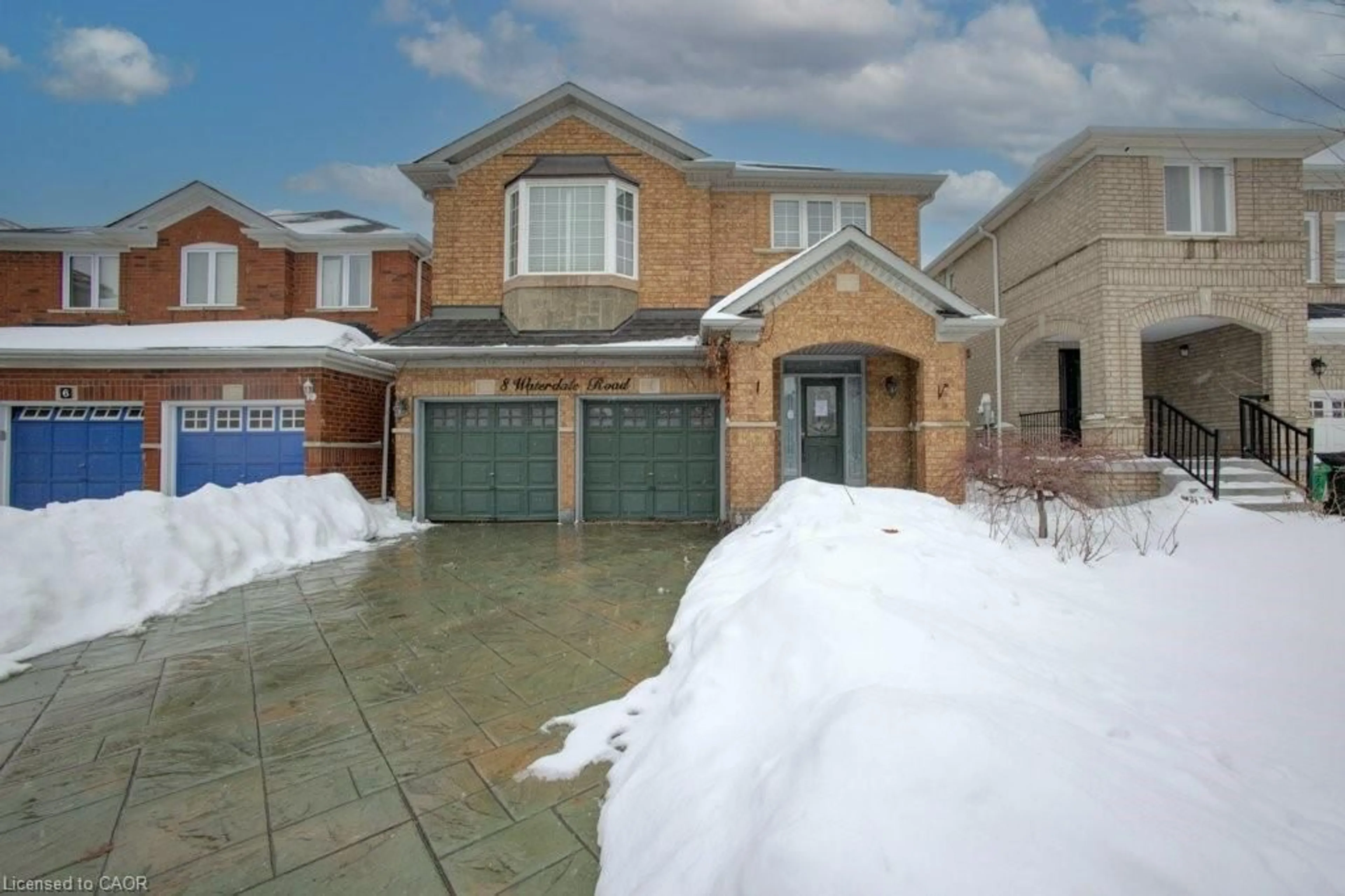 Home with brick exterior material, street for 8 Waterdale Rd, Brampton Ontario L7A 1S7