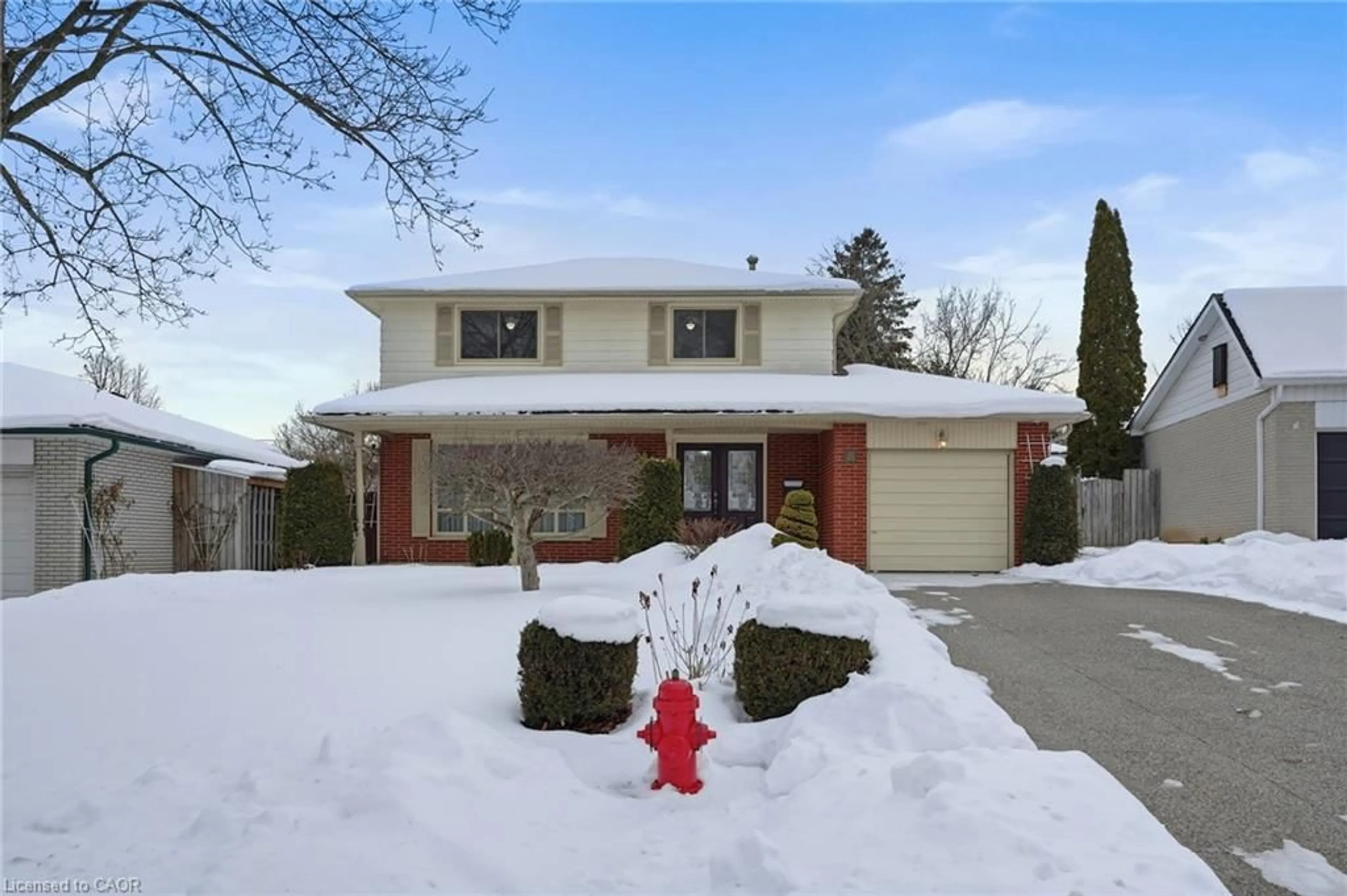 Home with brick exterior material, street for 8 Sanctuary Dr, Dundas Ontario L9H 3Y8