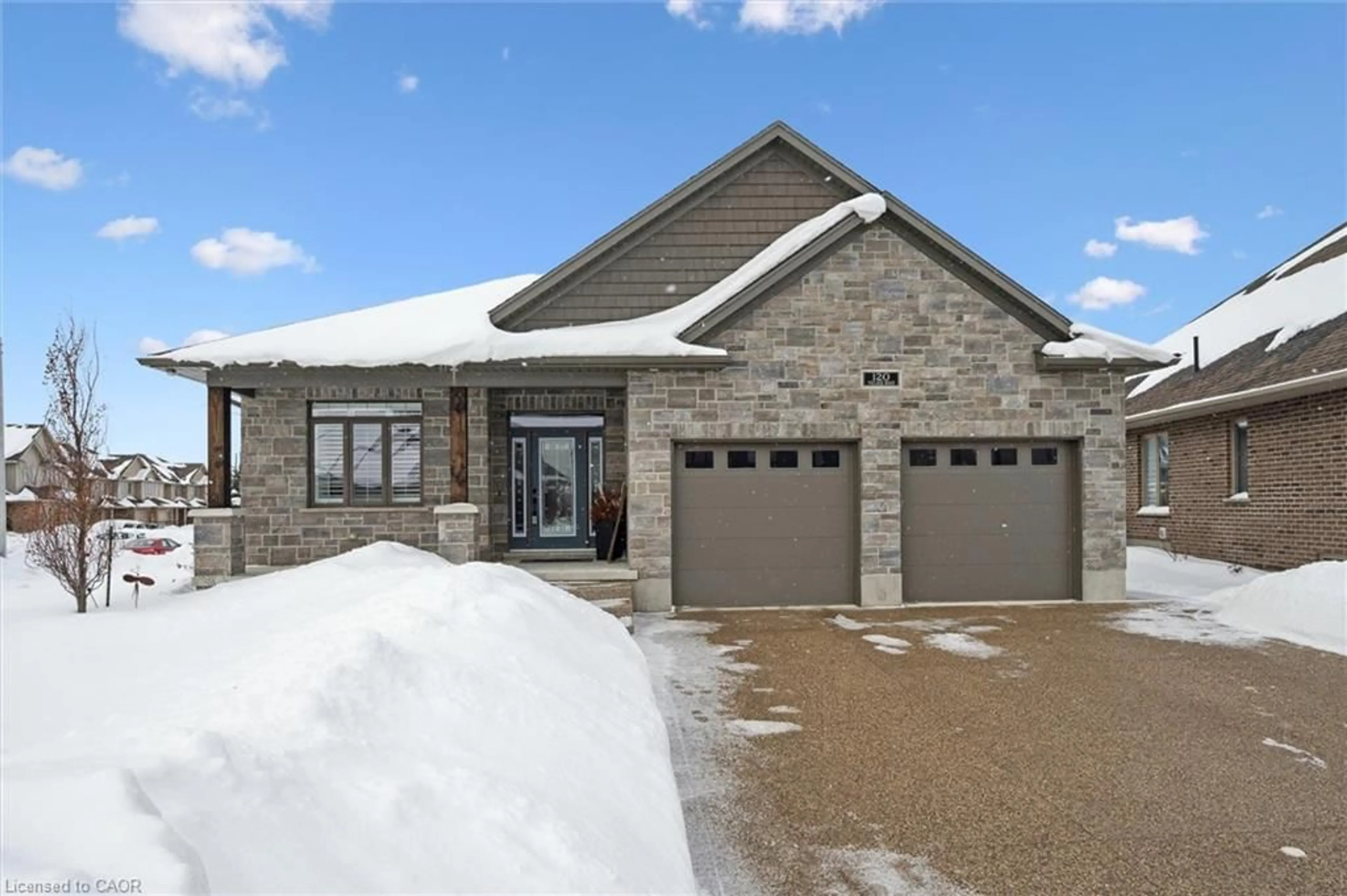 Home with brick exterior material, street for 120 Village Rd, Wellesley Ontario N0B 2T0