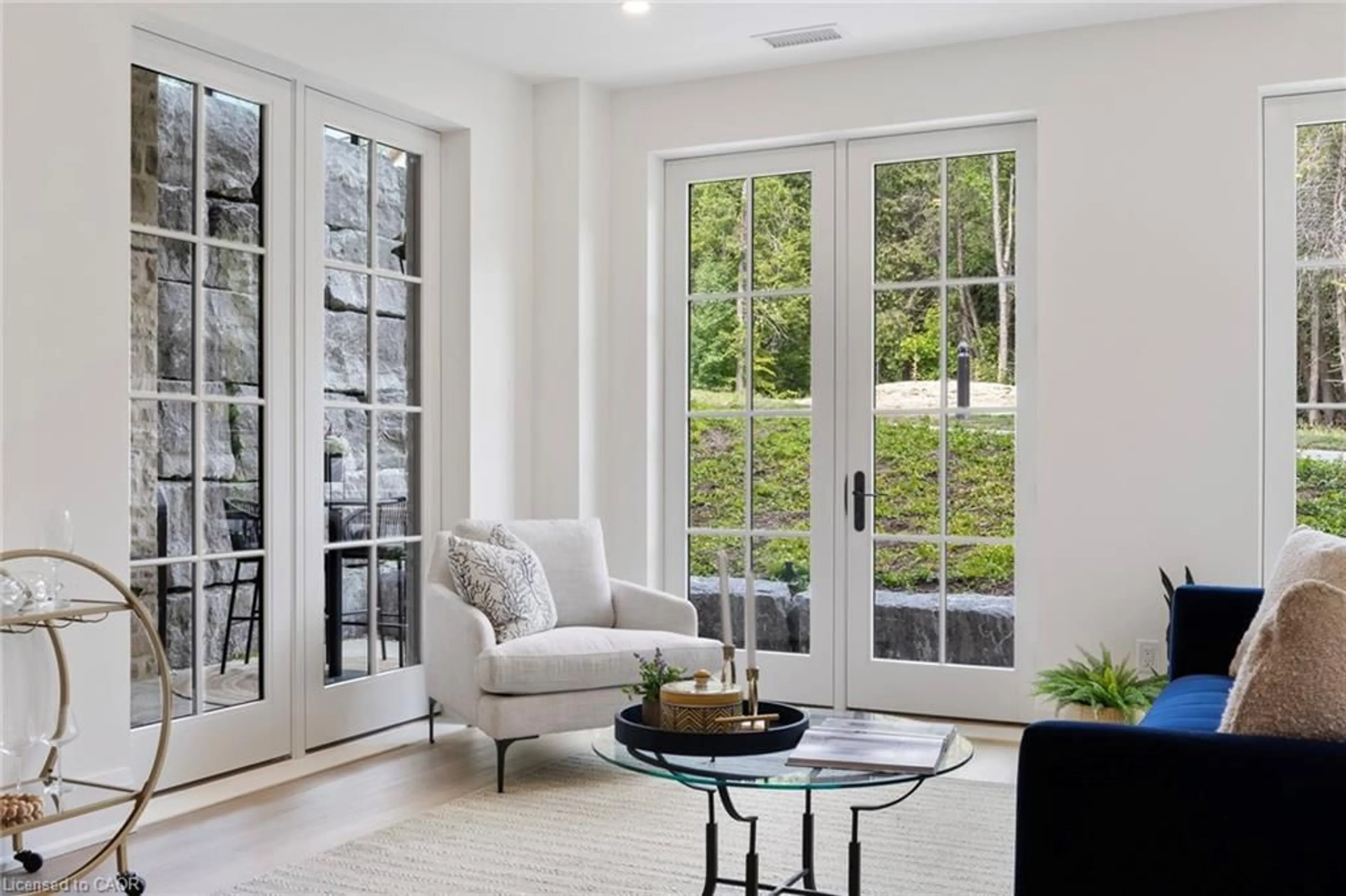 Living room with furniture, unknown for 6523 Wellington 7 Rd #35, Elora Ontario N0B 1S0