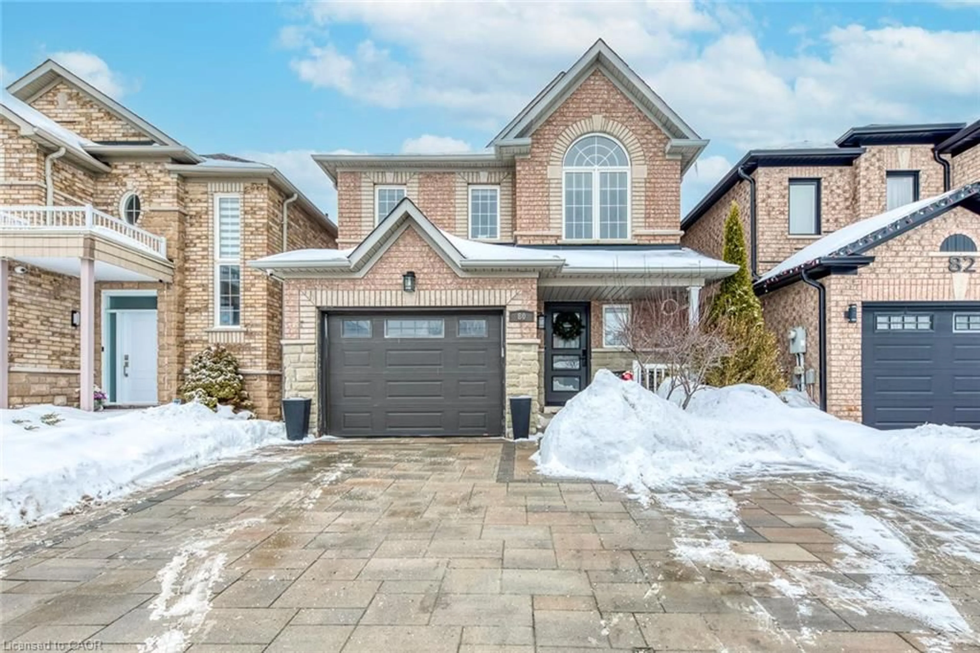 Home with brick exterior material, street for 80 Beaverbrook Cres, Maple Ontario L6A 3T3