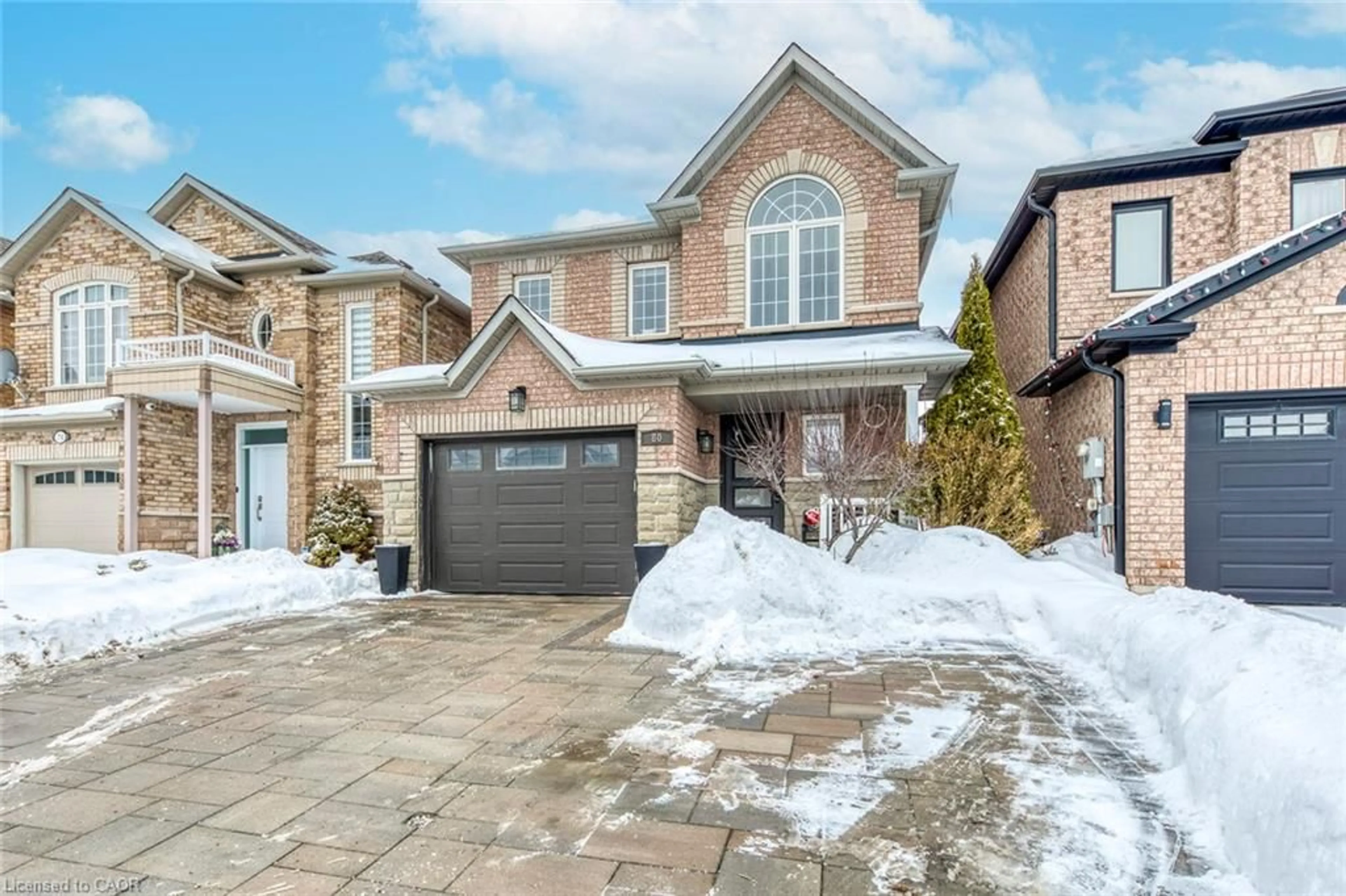 Home with brick exterior material, street for 80 Beaverbrook Cres, Maple Ontario L6A 3T3