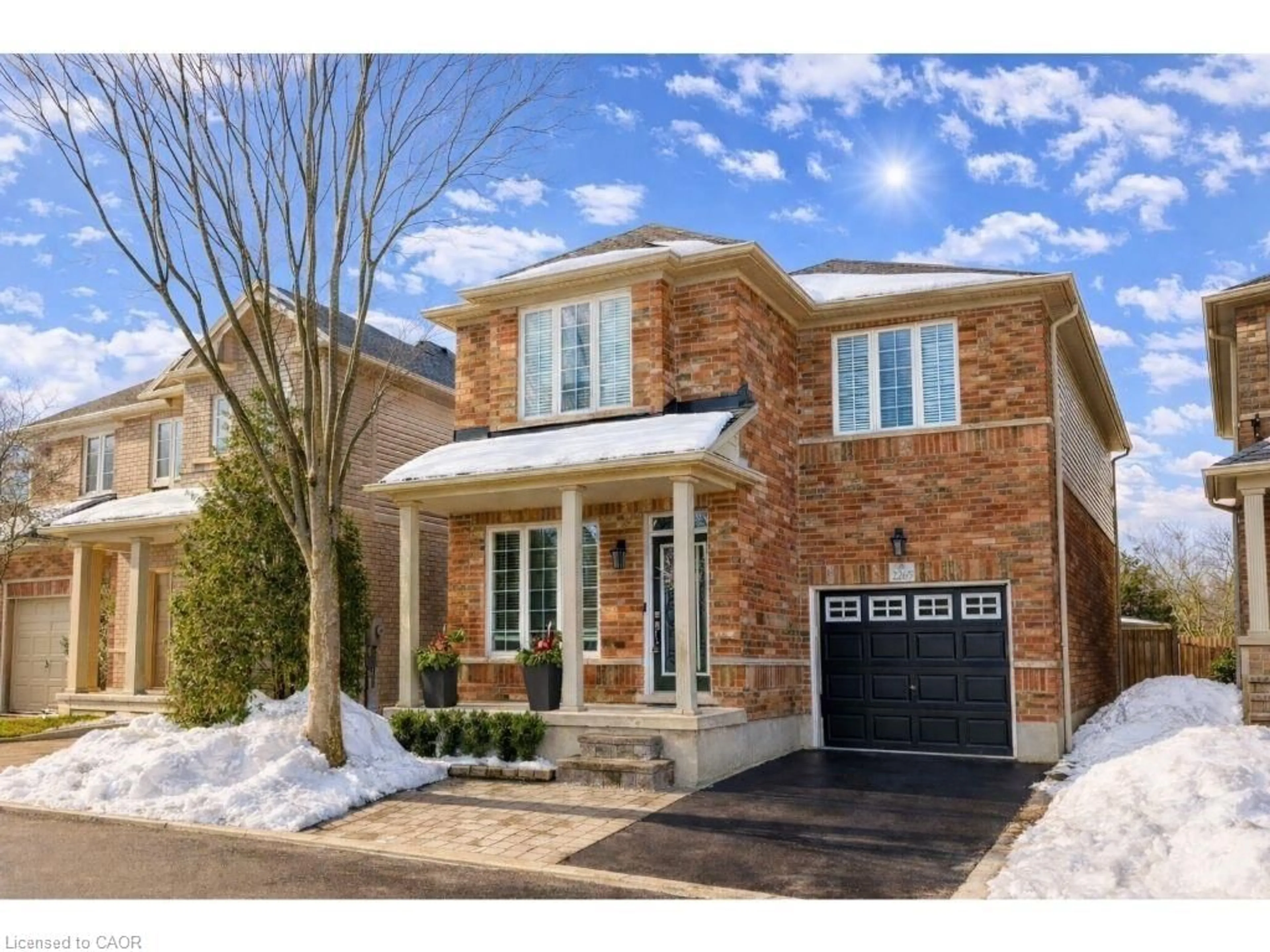 Home with brick exterior material, street for 2265 Stokes Lane, Burlington Ontario L7L 7P5