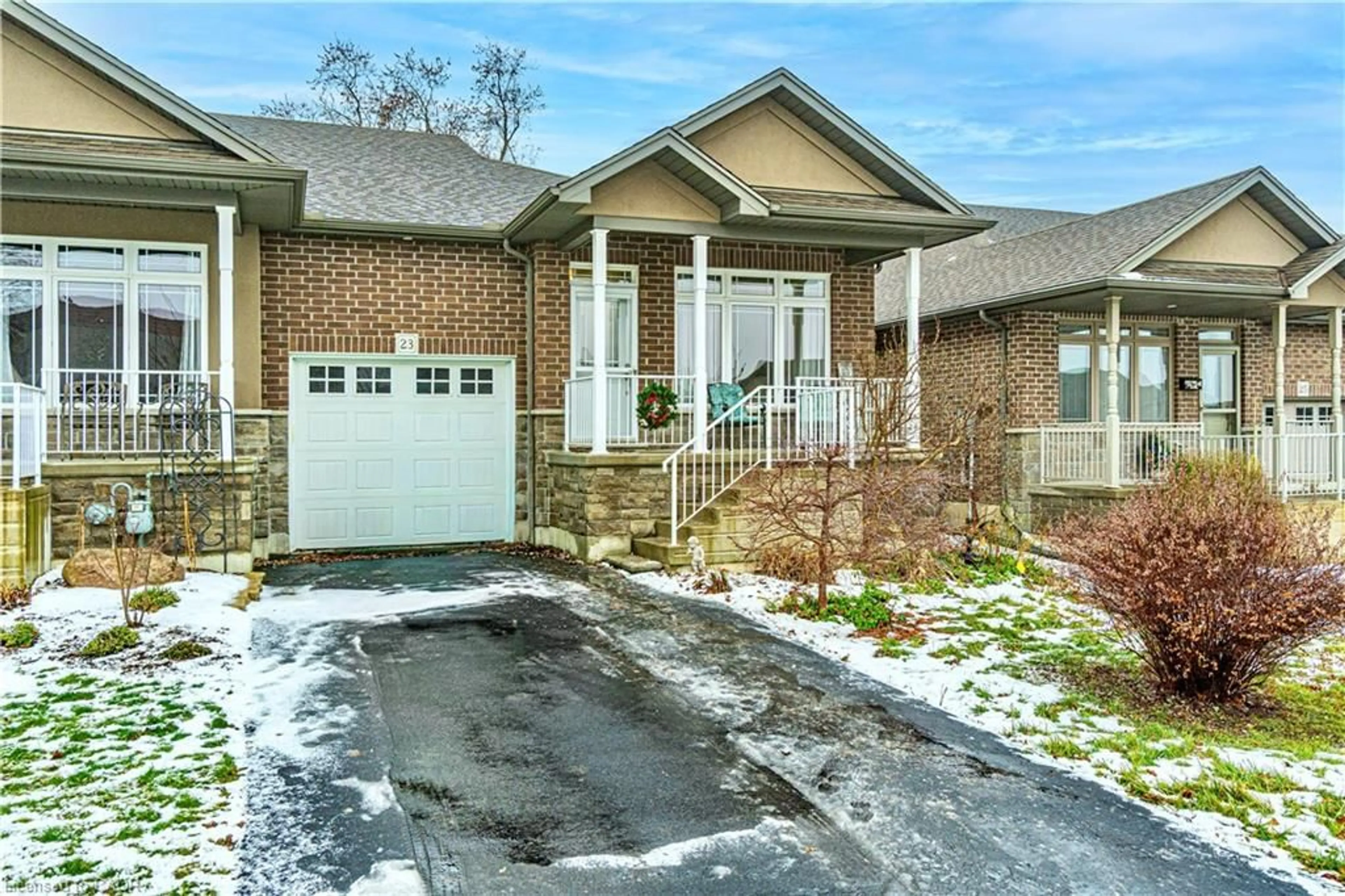 Home with brick exterior material, street for 23 Macneil Crt, Hagersville Ontario N0A 1H0