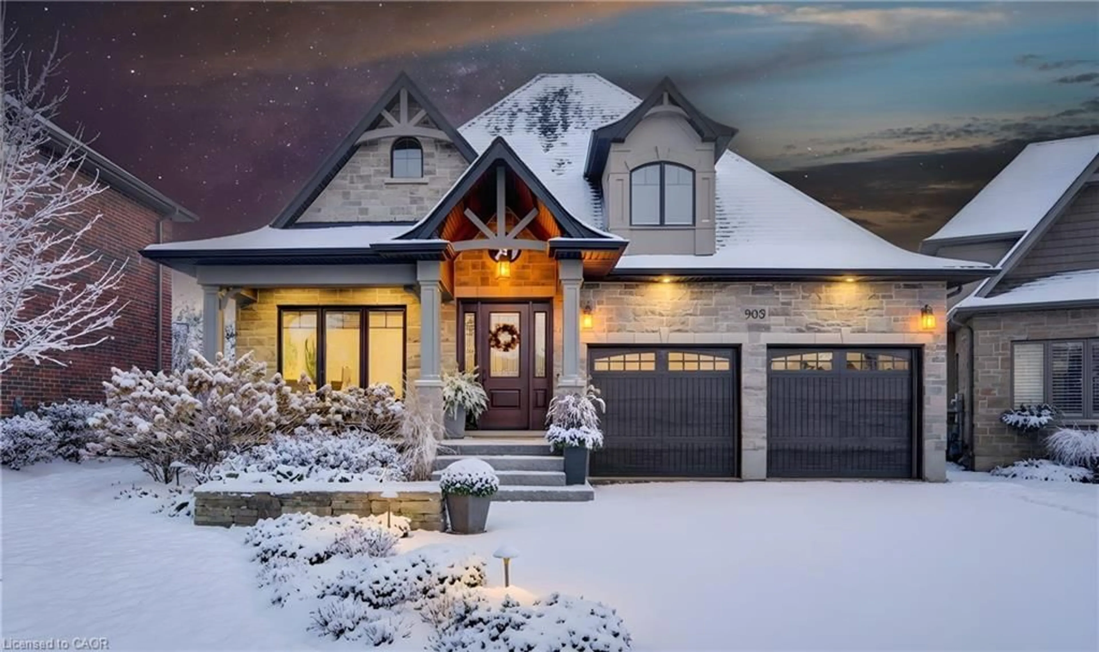 Home with brick exterior material, street for 905 Old Cottage Crt, Kitchener Ontario N2K 4K2