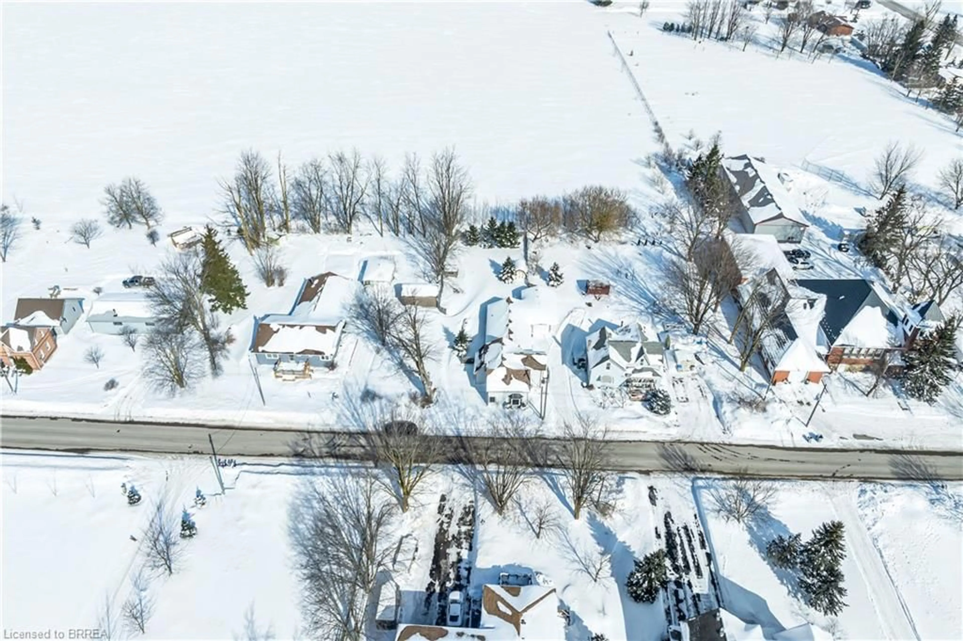 A pic from outside/outdoor area/front of a property/back of a property/a pic from drone, street for 4118 Line 83 Line, Listowel Ontario N4W 3G9