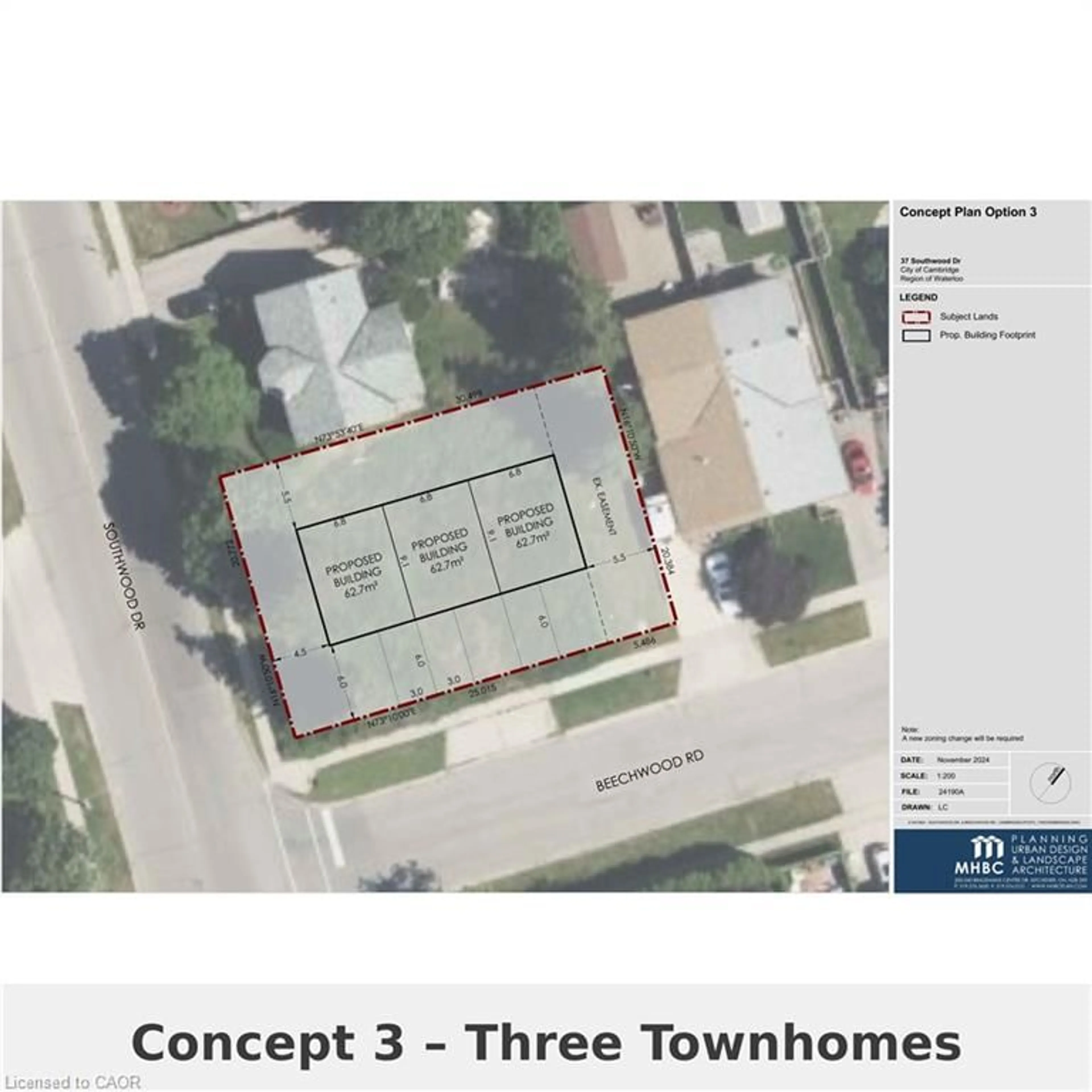A pic from outside/outdoor area/front of a property/back of a property/a pic from drone, street for 37 Southwood Dr, Cambridge Ontario N1S 3S3