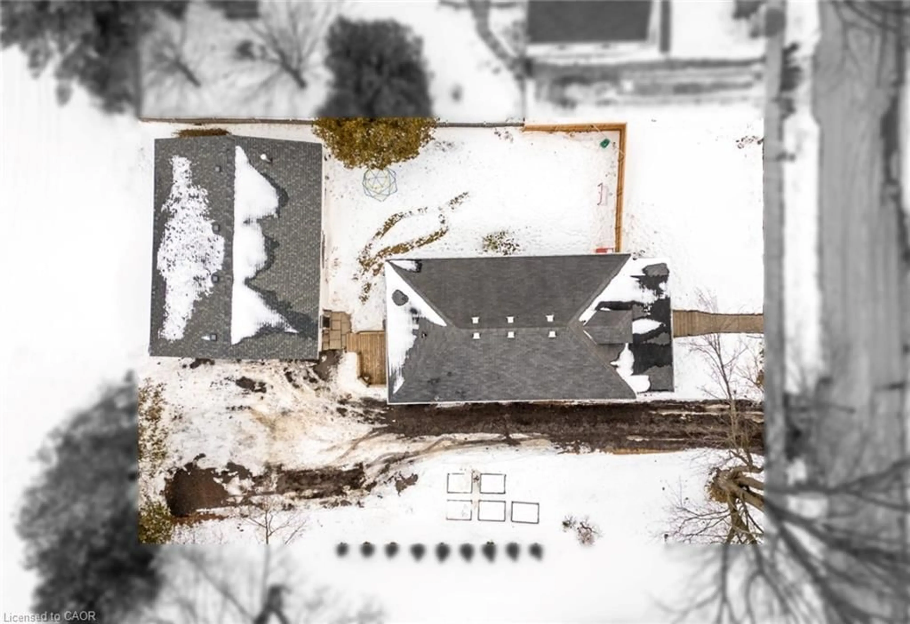 A pic from outside/outdoor area/front of a property/back of a property/a pic from drone, building for 7 Victoria St, Tupperville Ontario N0P 2M0