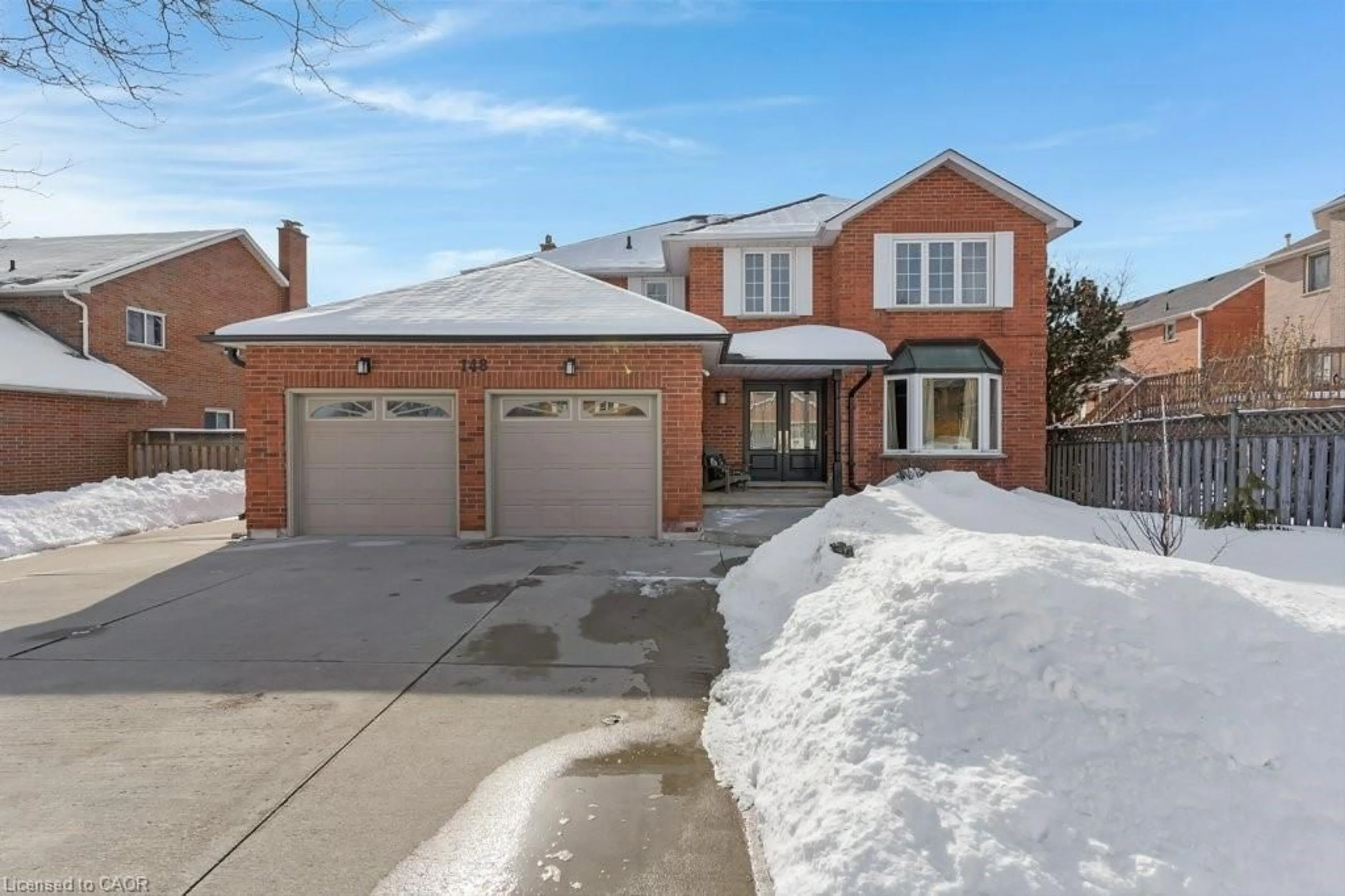 Home with brick exterior material, street for 148 Cowan Blvd, Cambridge Ontario N1T 1K9