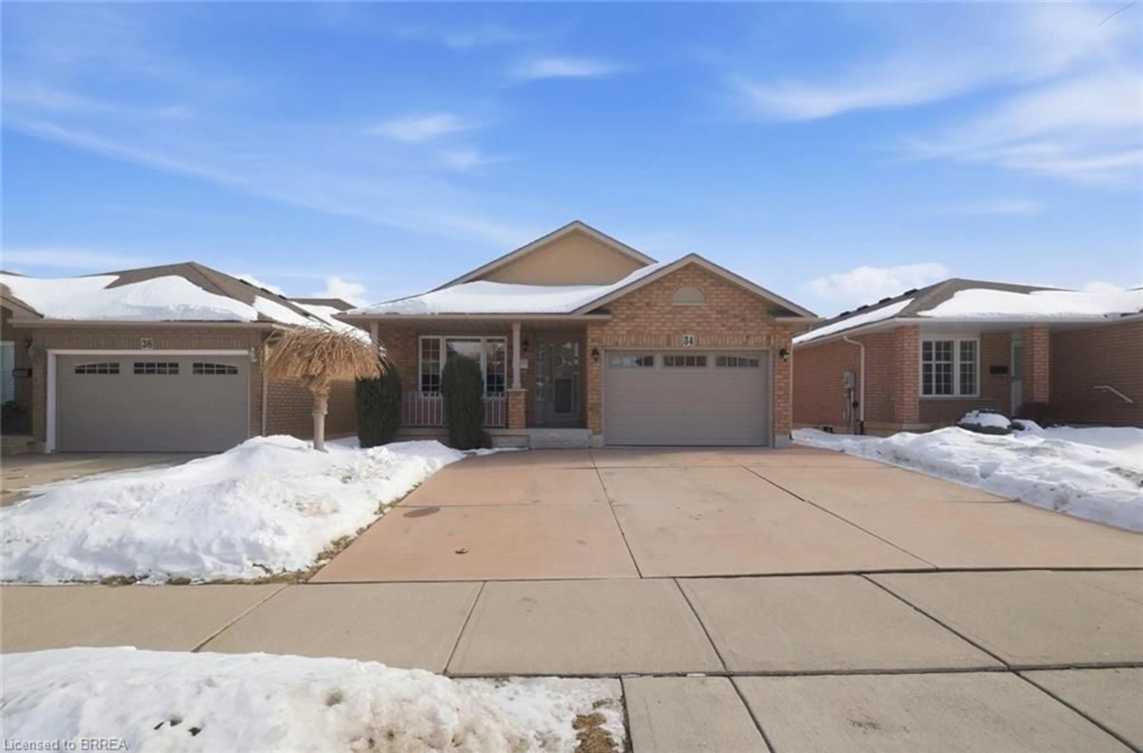 Home with brick exterior material, street for 34 Tallman St, Stoney Creek Ontario L8E 5Y2