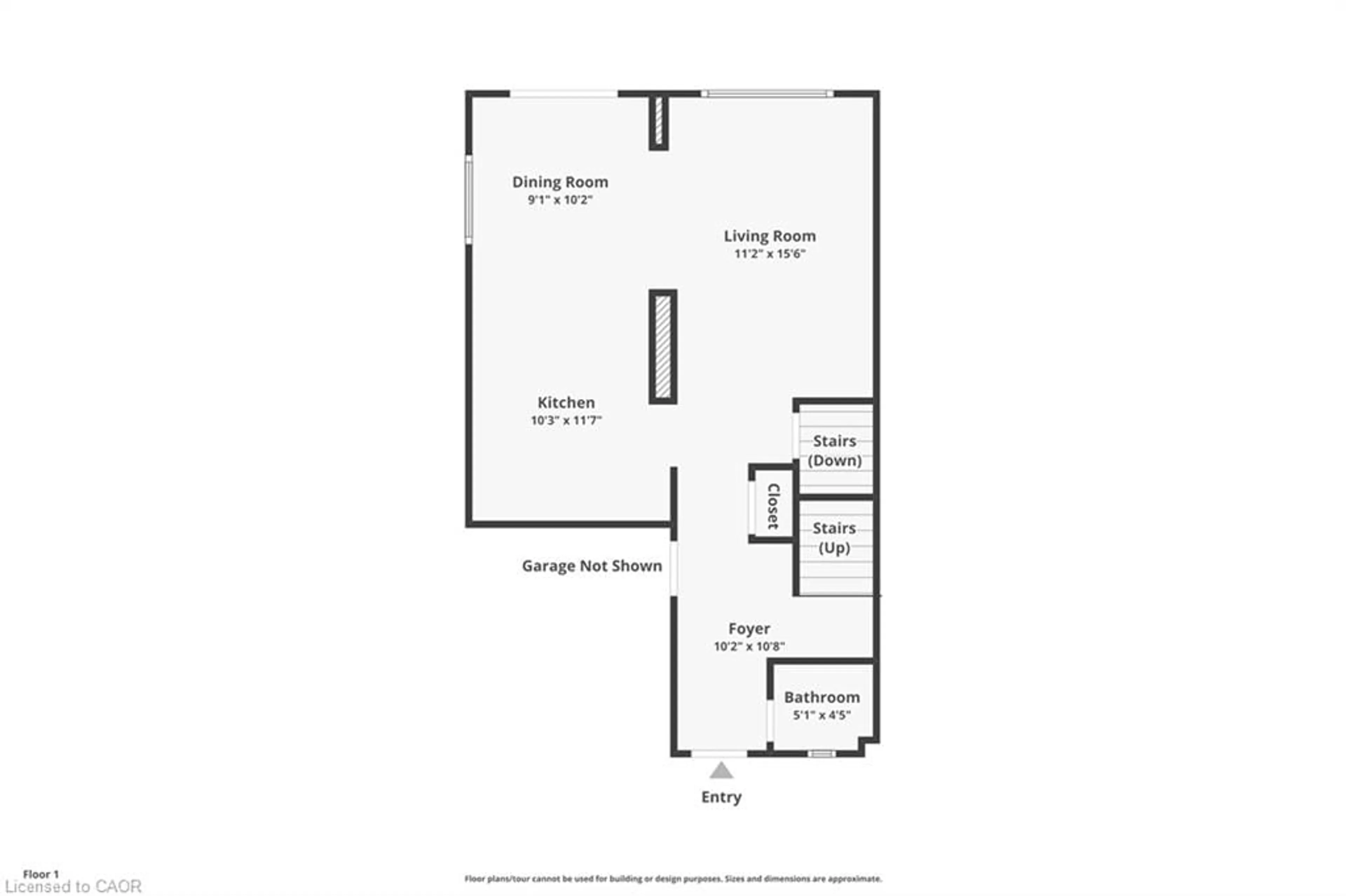 Floor plan for 919 Veronica Crt, Kitchener Ontario N2A 4G4