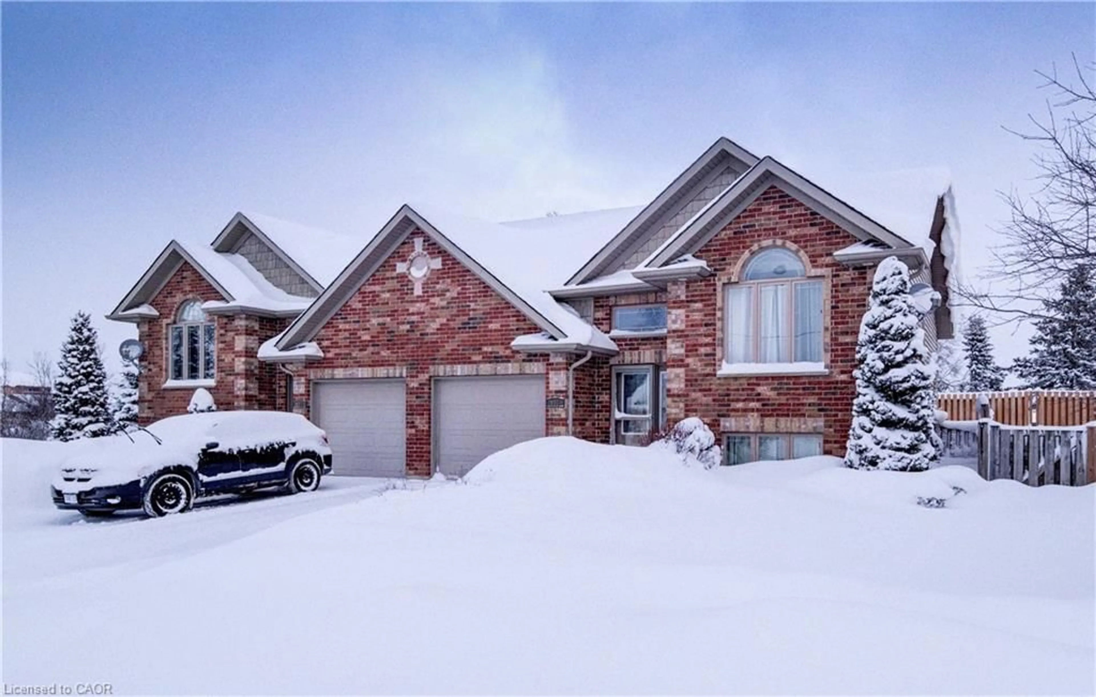 Home with brick exterior material, street for 116 Church St, Mount Forest Ontario N0G 2L2