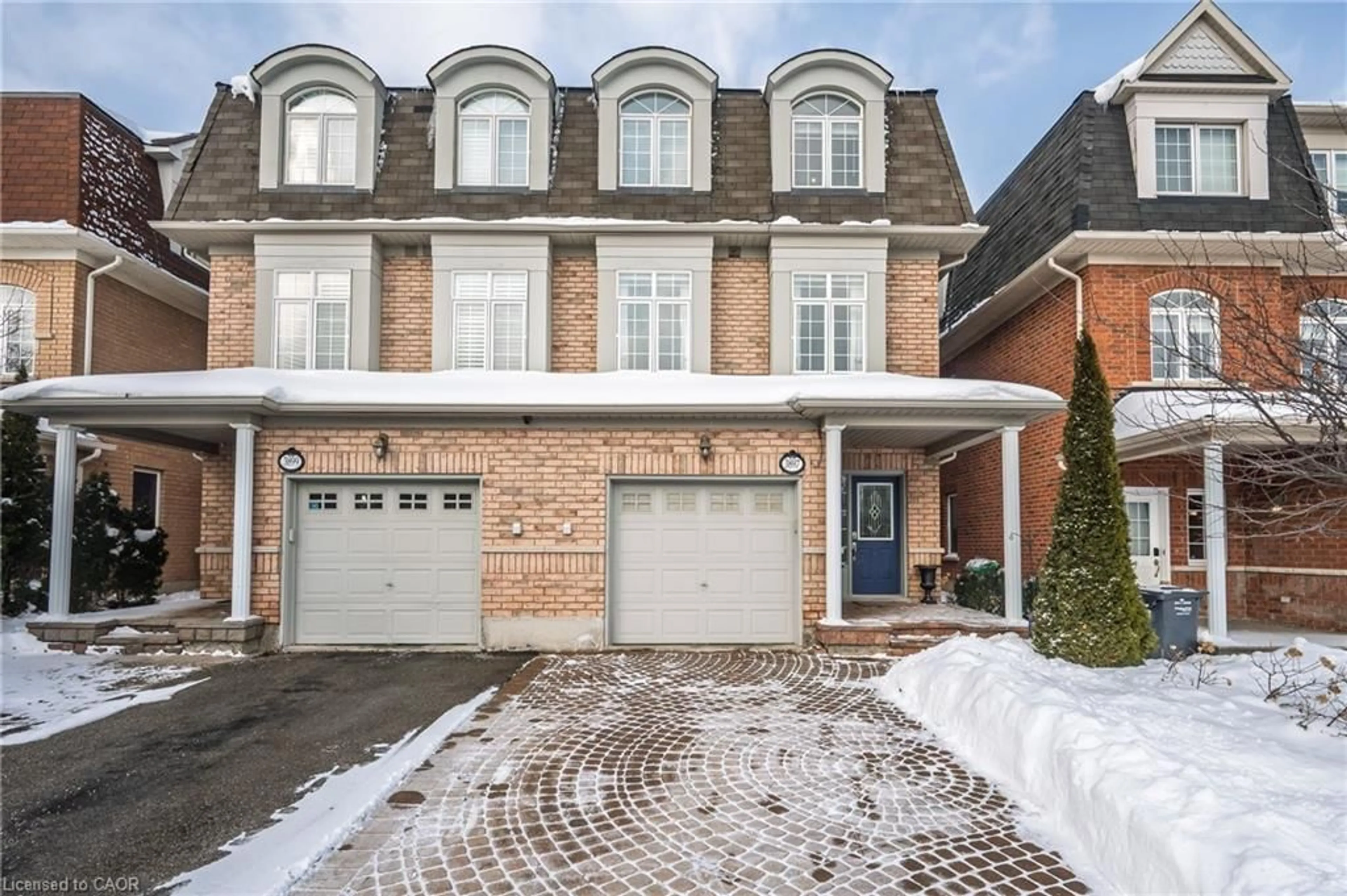 Home with brick exterior material, street for 3897 Quiet Creek Dr, Mississauga Ontario L5M 8B5