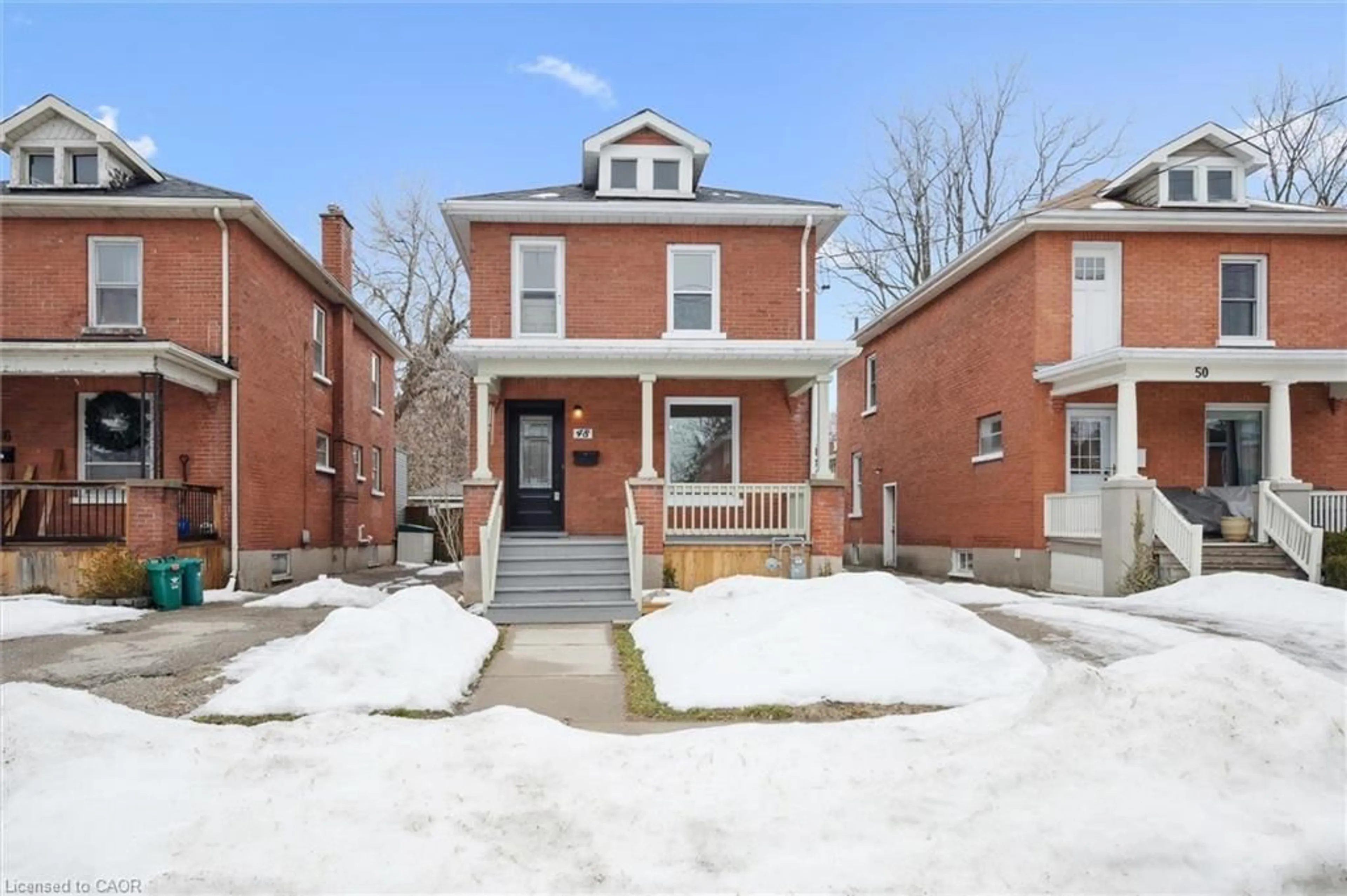 Home with brick exterior material, street for 48 Rich Ave, Cambridge Ontario N1R 2A5