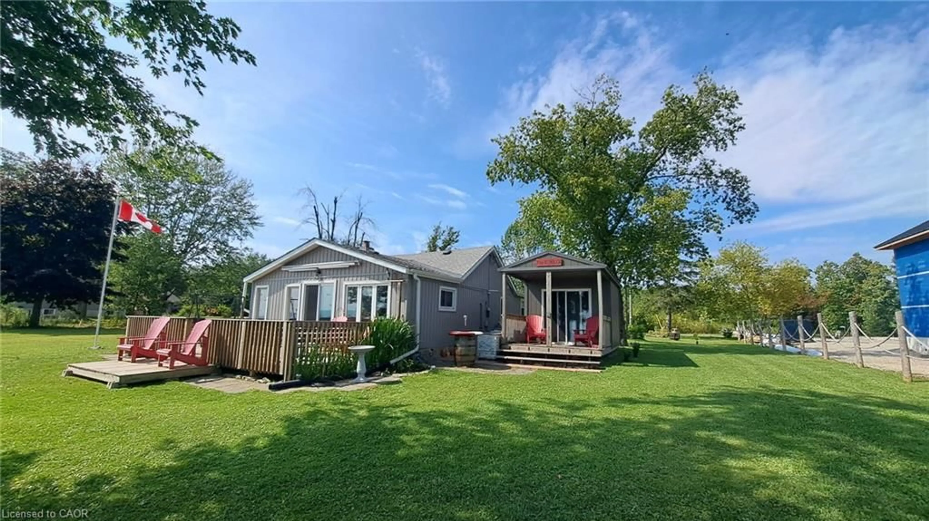 A pic from outside/outdoor area/front of a property/back of a property/a pic from drone, unknown for 1115 New Lakeshore Rd, Walpole Ontario N0A 1L0