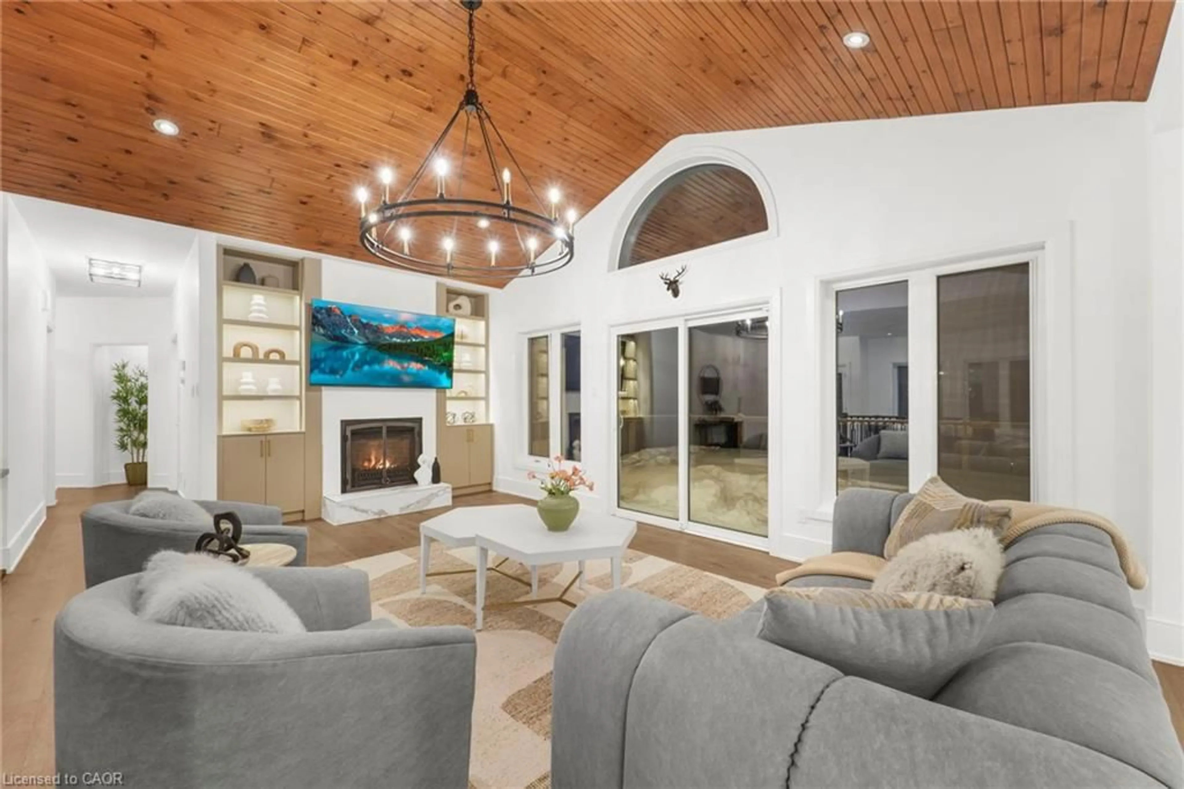 Living room with furniture, ceramic/tile floor for 2667 Mary Nichols Rd, Lakefield Ontario K0L 2H0