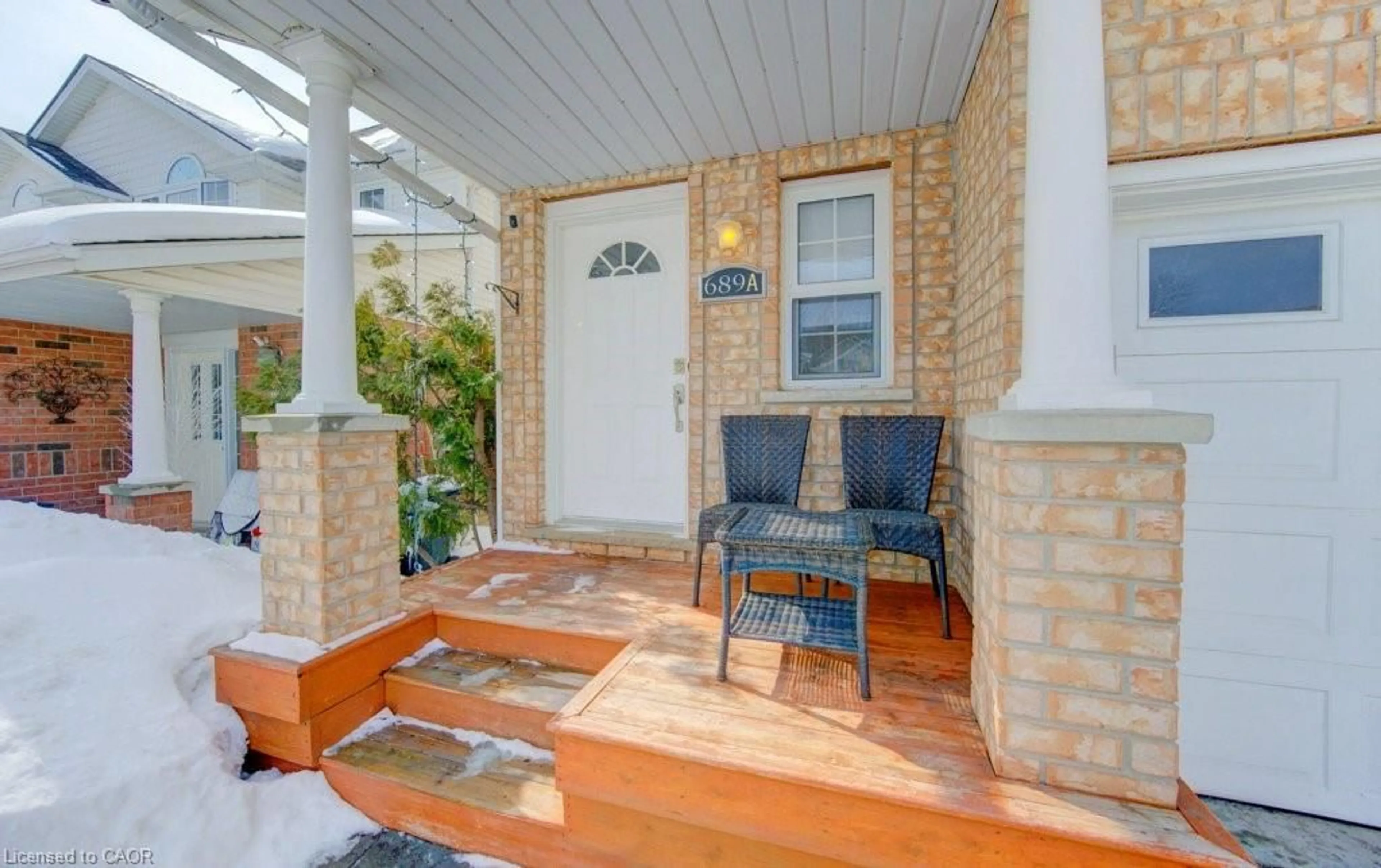 Patio, street for 689 Star Flower Ave #A, Waterloo Ontario N2V 2L2