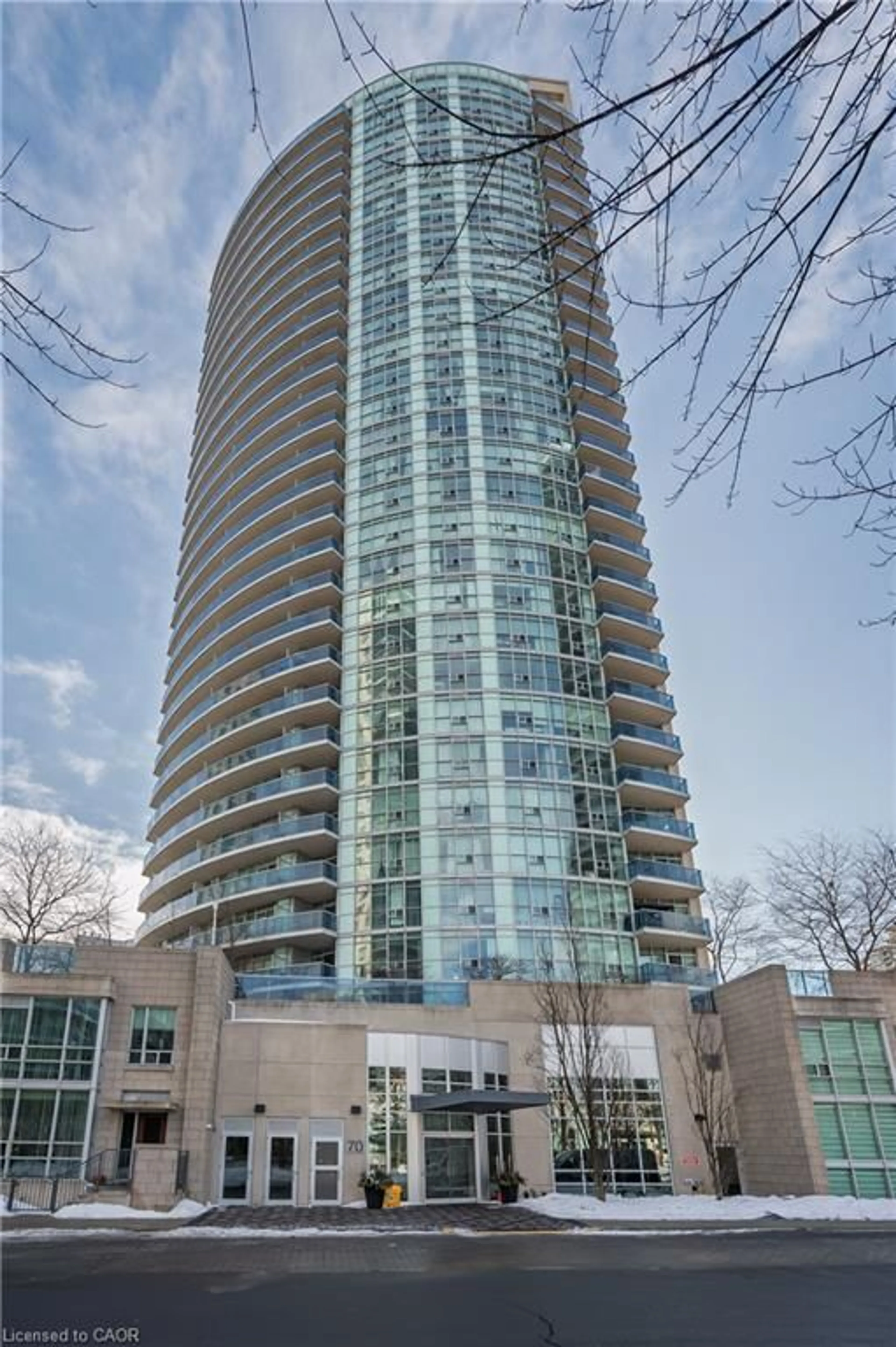 Indoor foyer for 70 Absolute Ave #1908, Mississauga Ontario L4Z 0A4