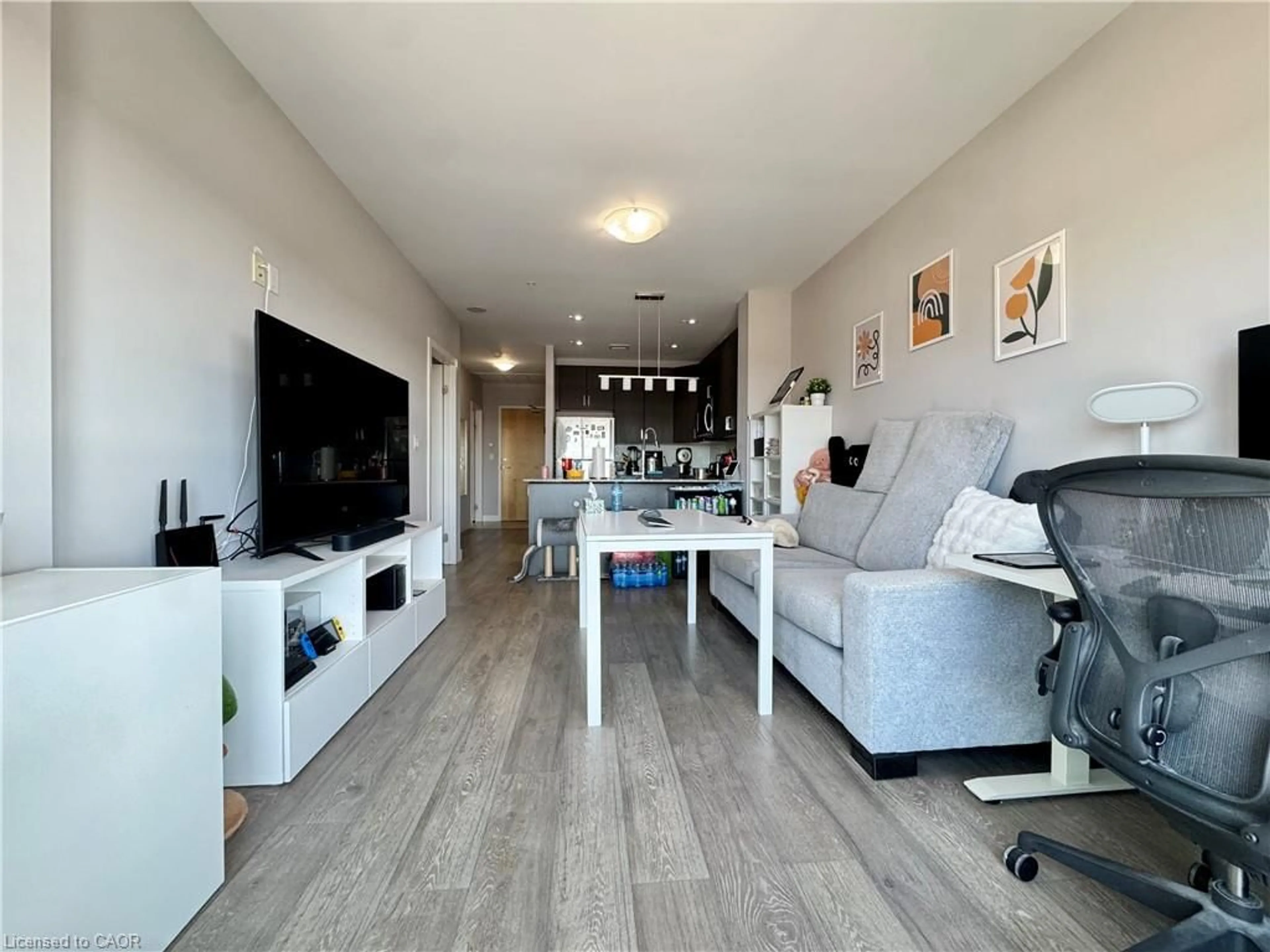 Living room with furniture, unknown for 1 Victoria St #1007, Kitchener Ontario N2G 0B5