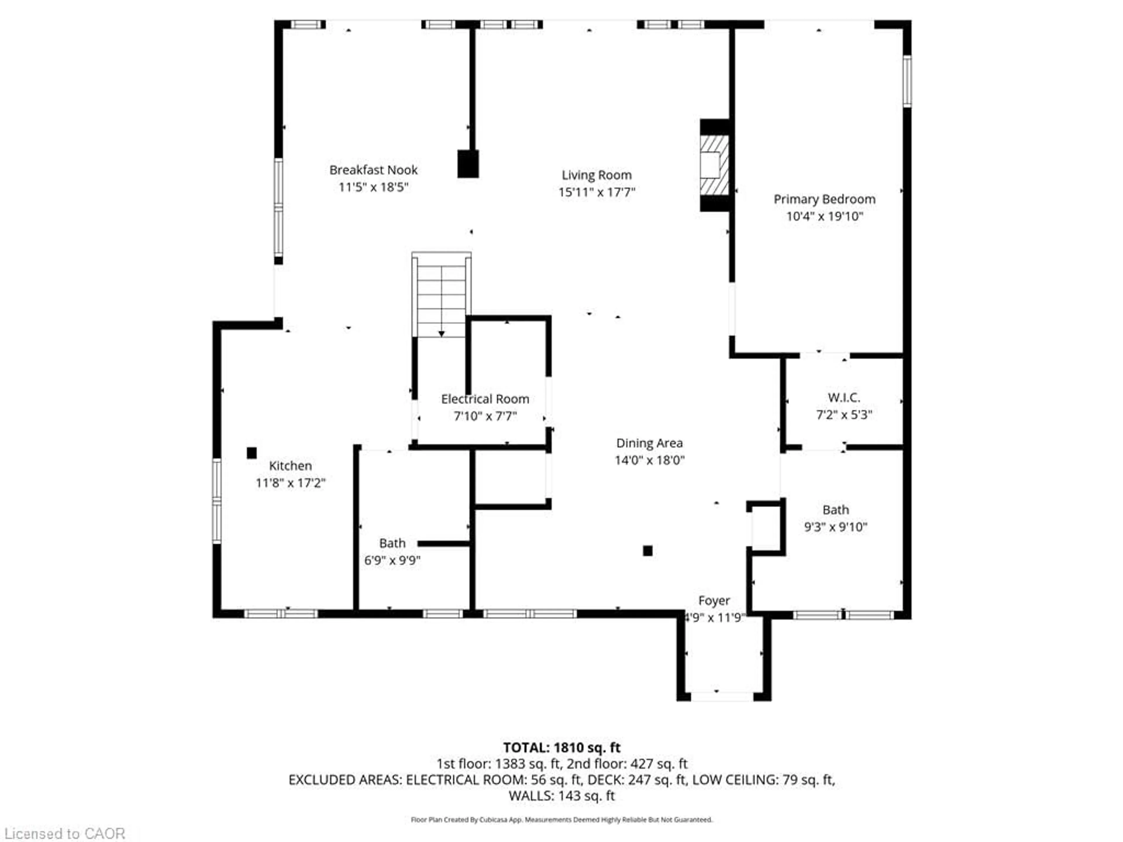 Floor plan for 735 Sandy Bay Rd, Dunnville Ontario N1A 2W6