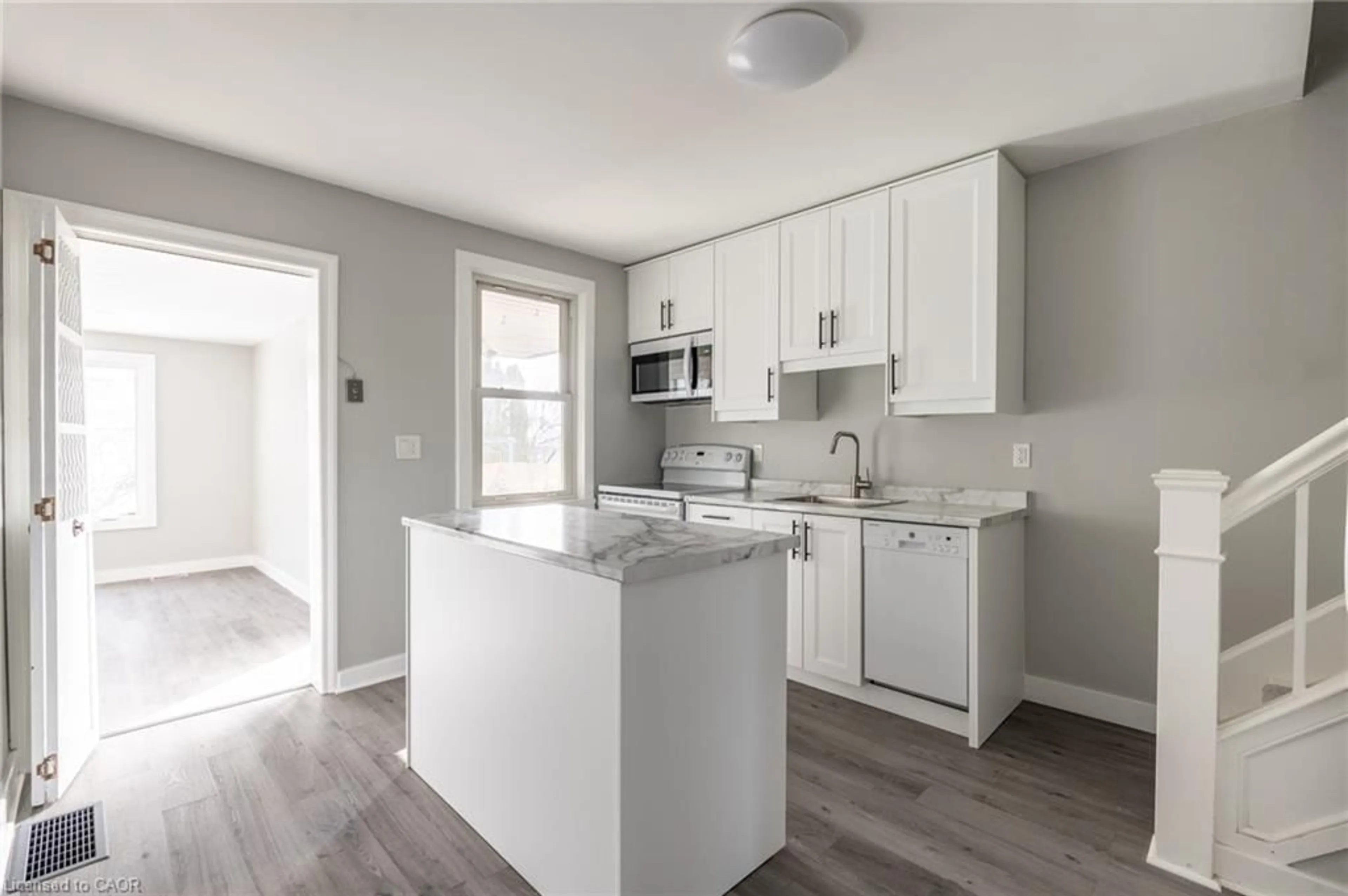 Open concept kitchen, unknown for 156 Adeline Ave, Hamilton Ontario L8H 5T8