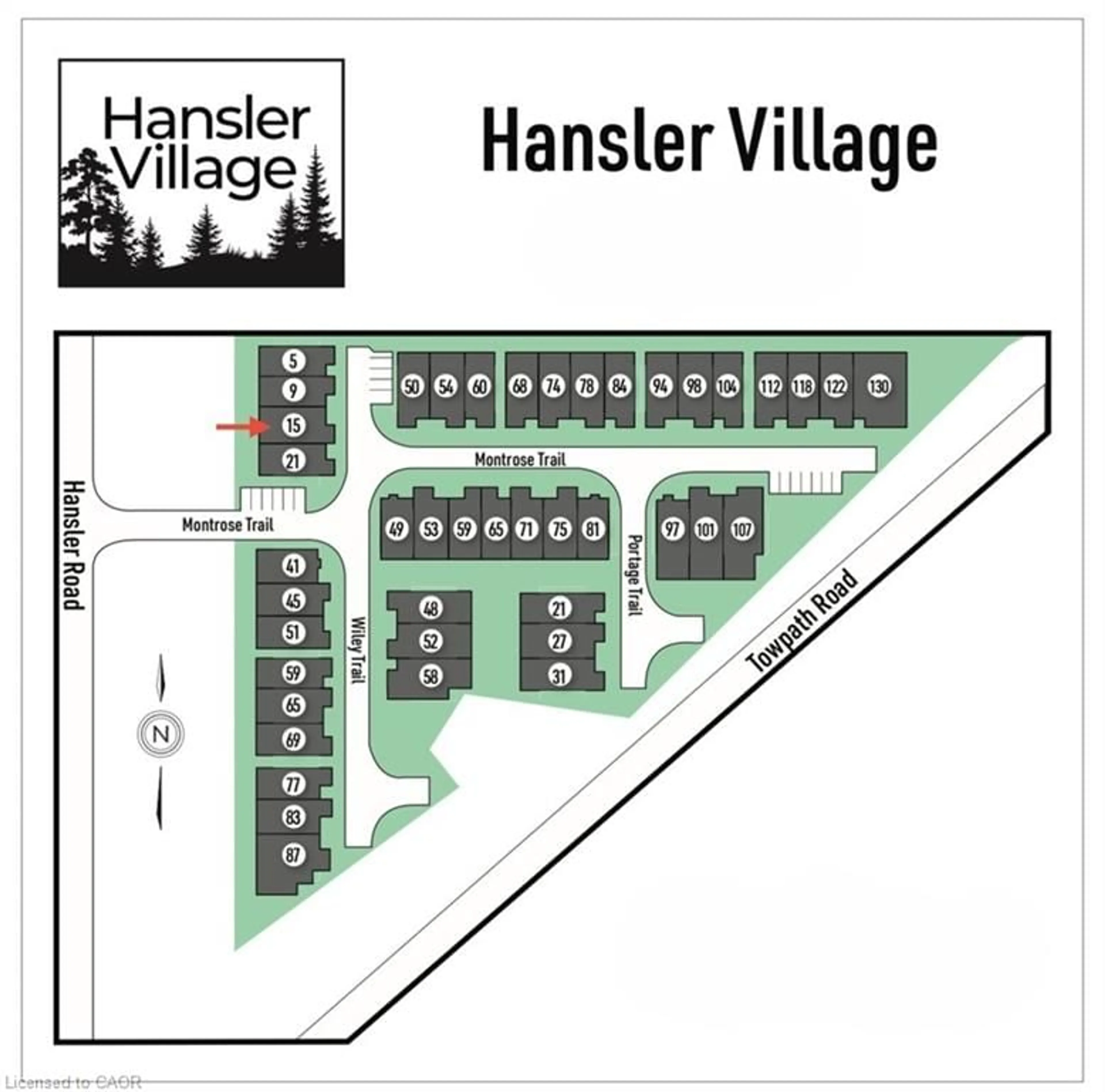 Floor plan for 15 Wiley Trail, Welland Ontario L3C 0K5