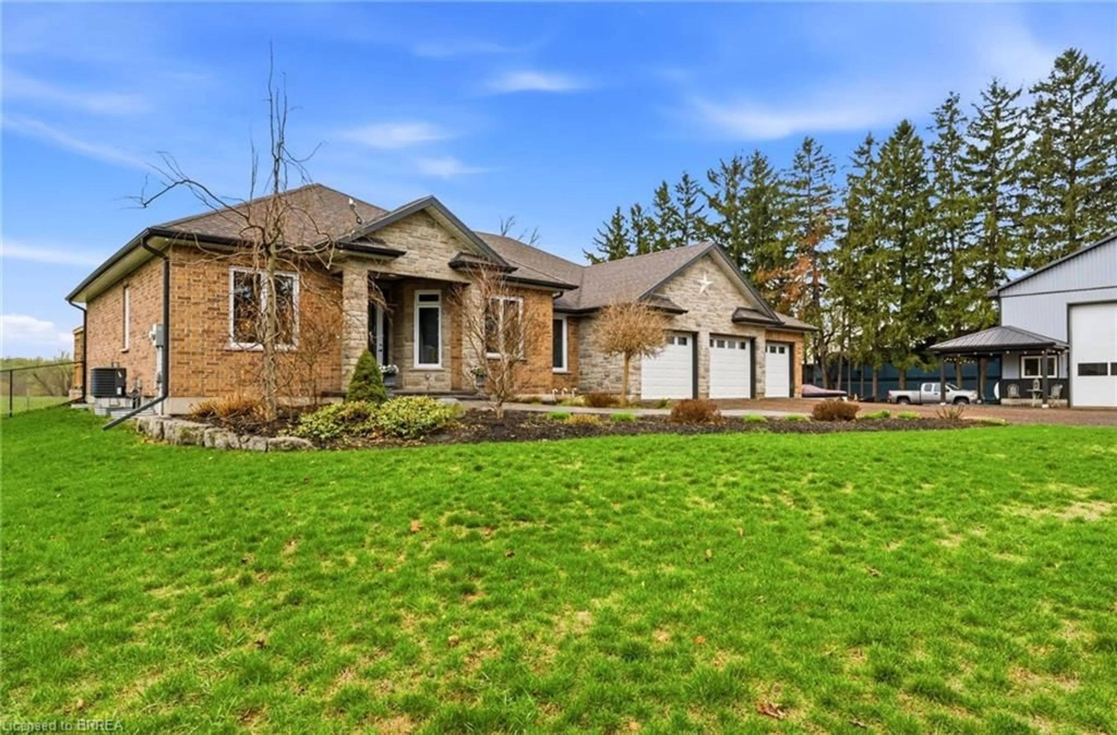 Home with brick exterior material, street for 191 Highway 53 Hwy, Cathcart Ontario N0E 1B0