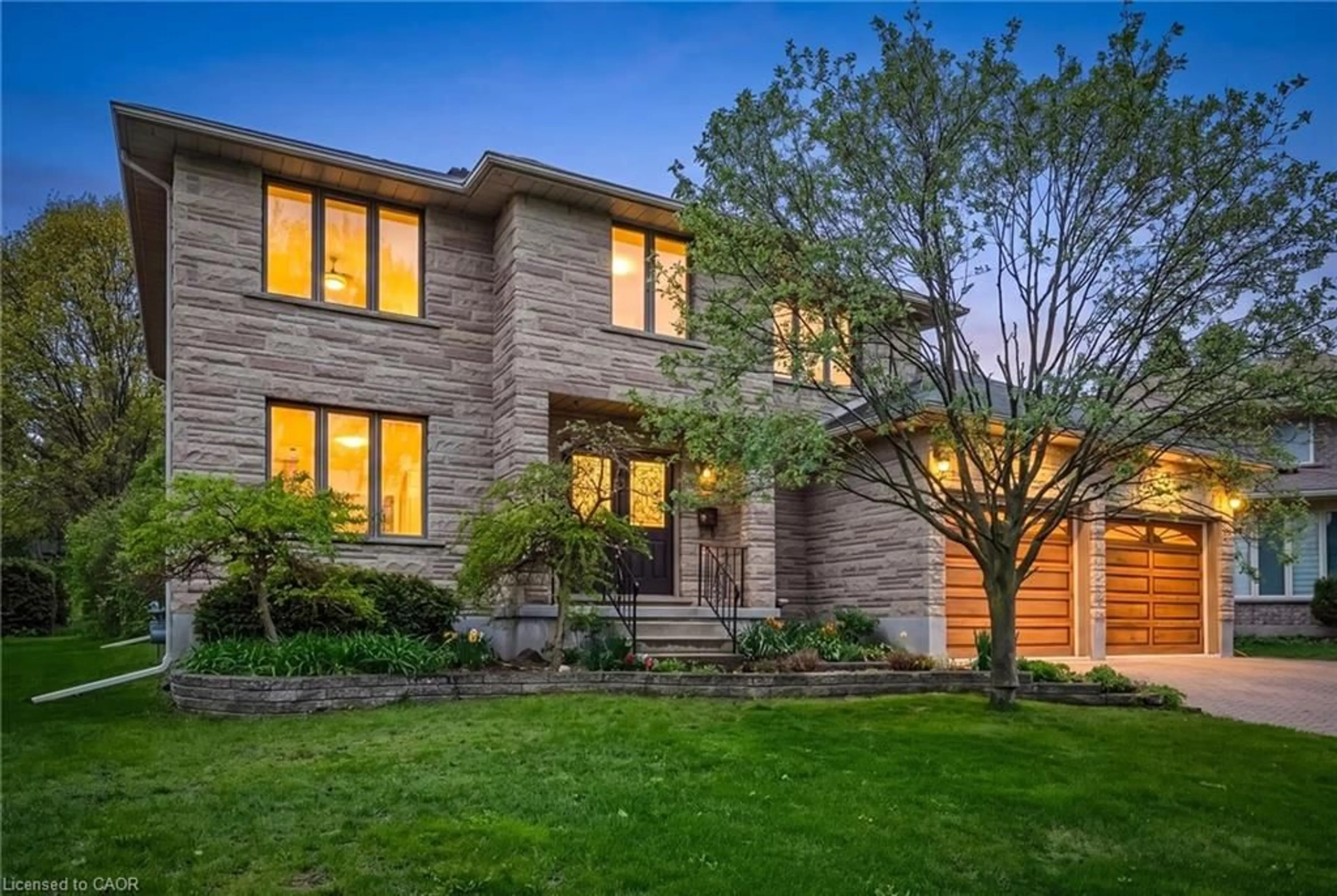 Home with brick exterior material, street for 82 Corfield Dr, Kitchener Ontario N2A 3W9