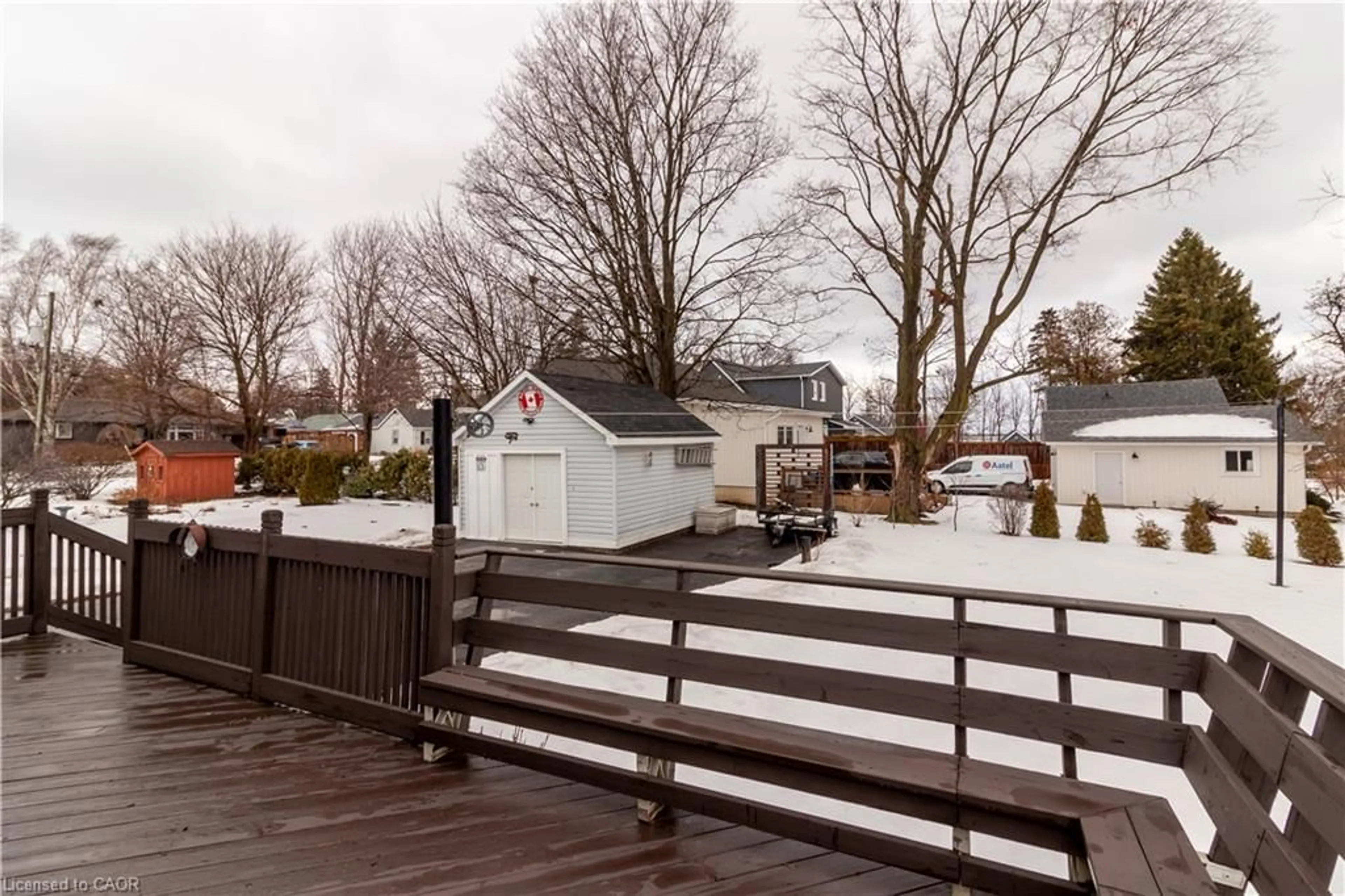 A pic from outside/outdoor area/front of a property/back of a property/a pic from drone, street for 46 Main St, Princeton Ontario N0J 1V0