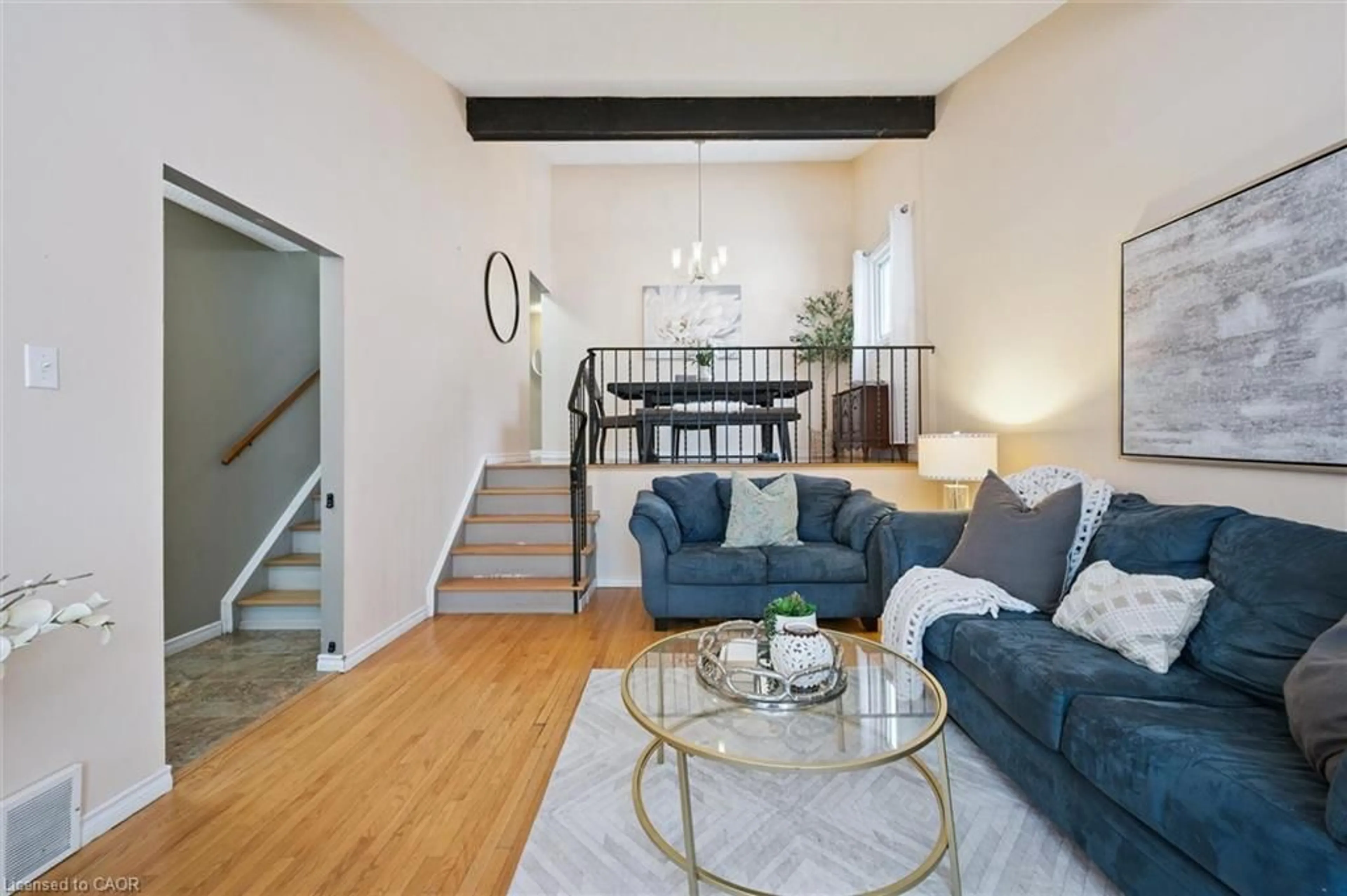 Living room with furniture, unknown for 54 Dolman Crt, Cambridge Ontario N1S 4G4