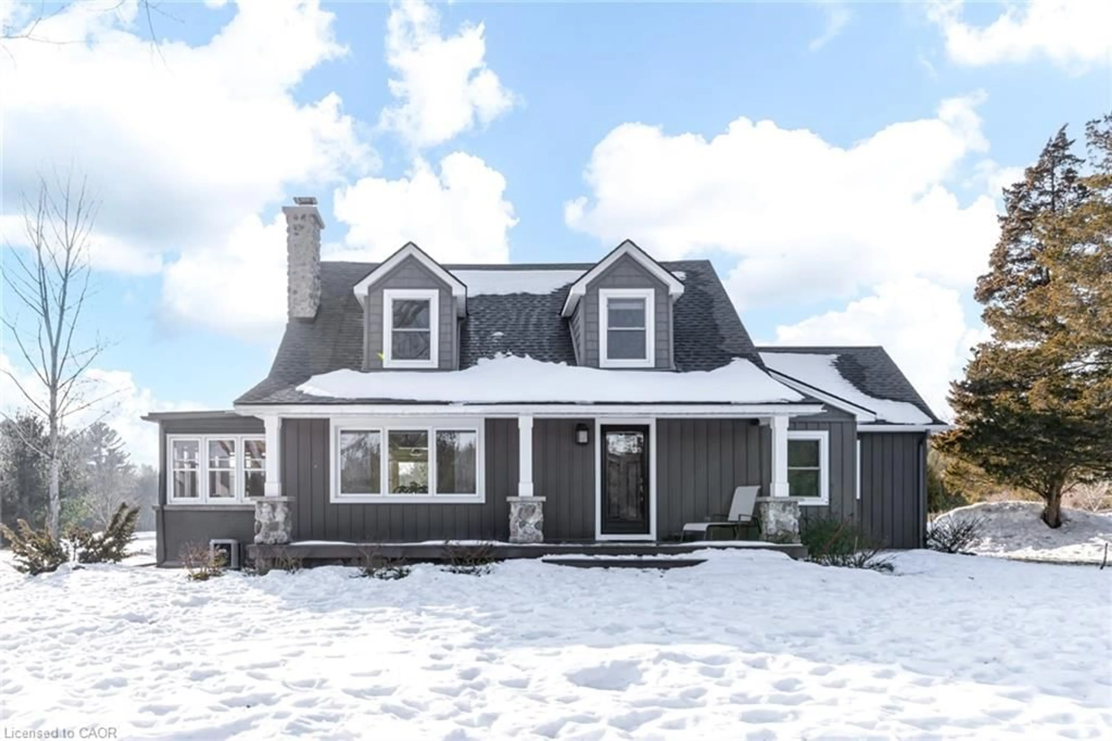 Home with vinyl exterior material, street for 47746 Southdale Line, Elgin Ontario N5P 3S6