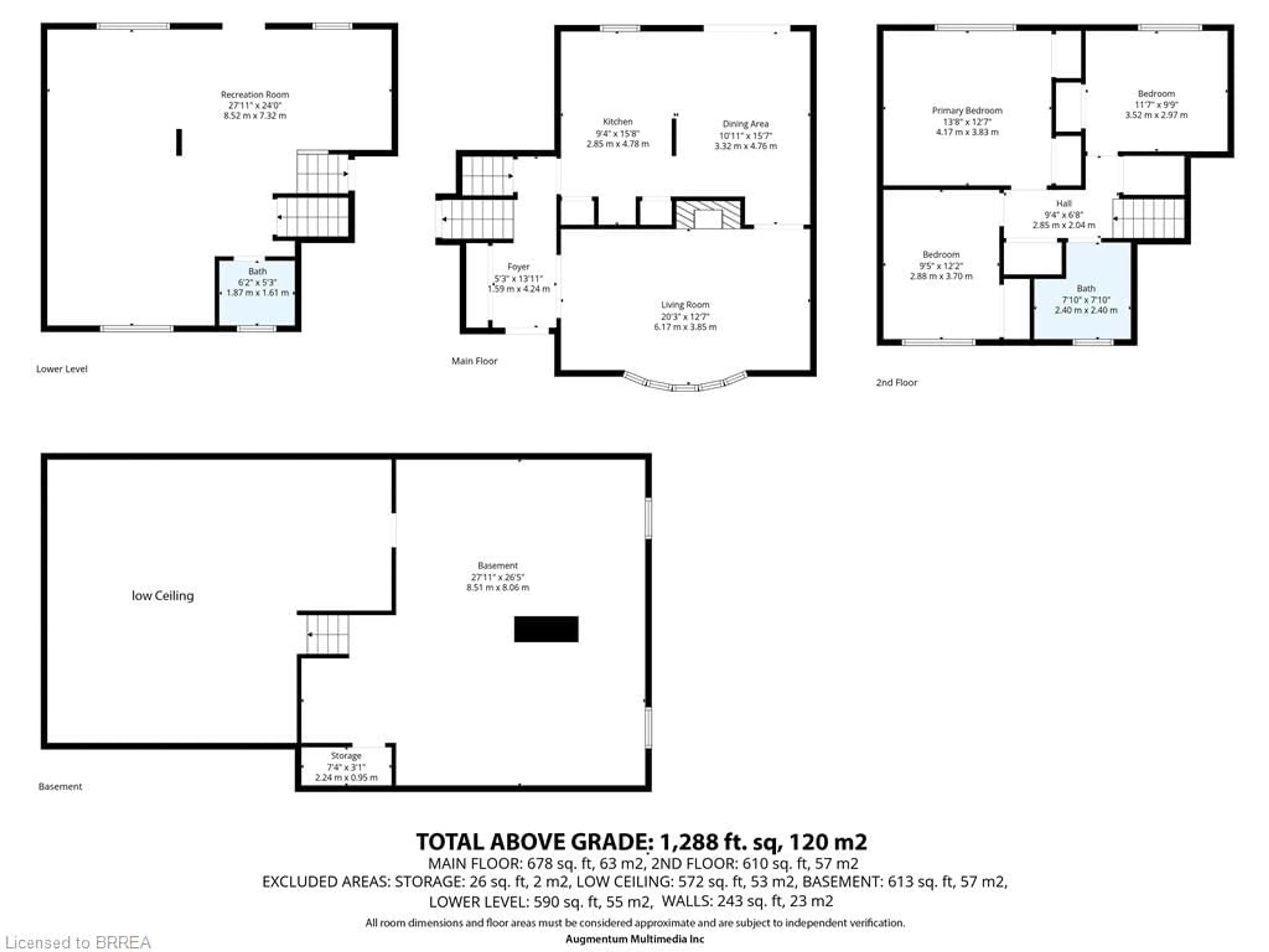 Floor plan for 806019 Oxford Rd 29 Rd, Blandford-Blenheim Ontario N0J 1M0