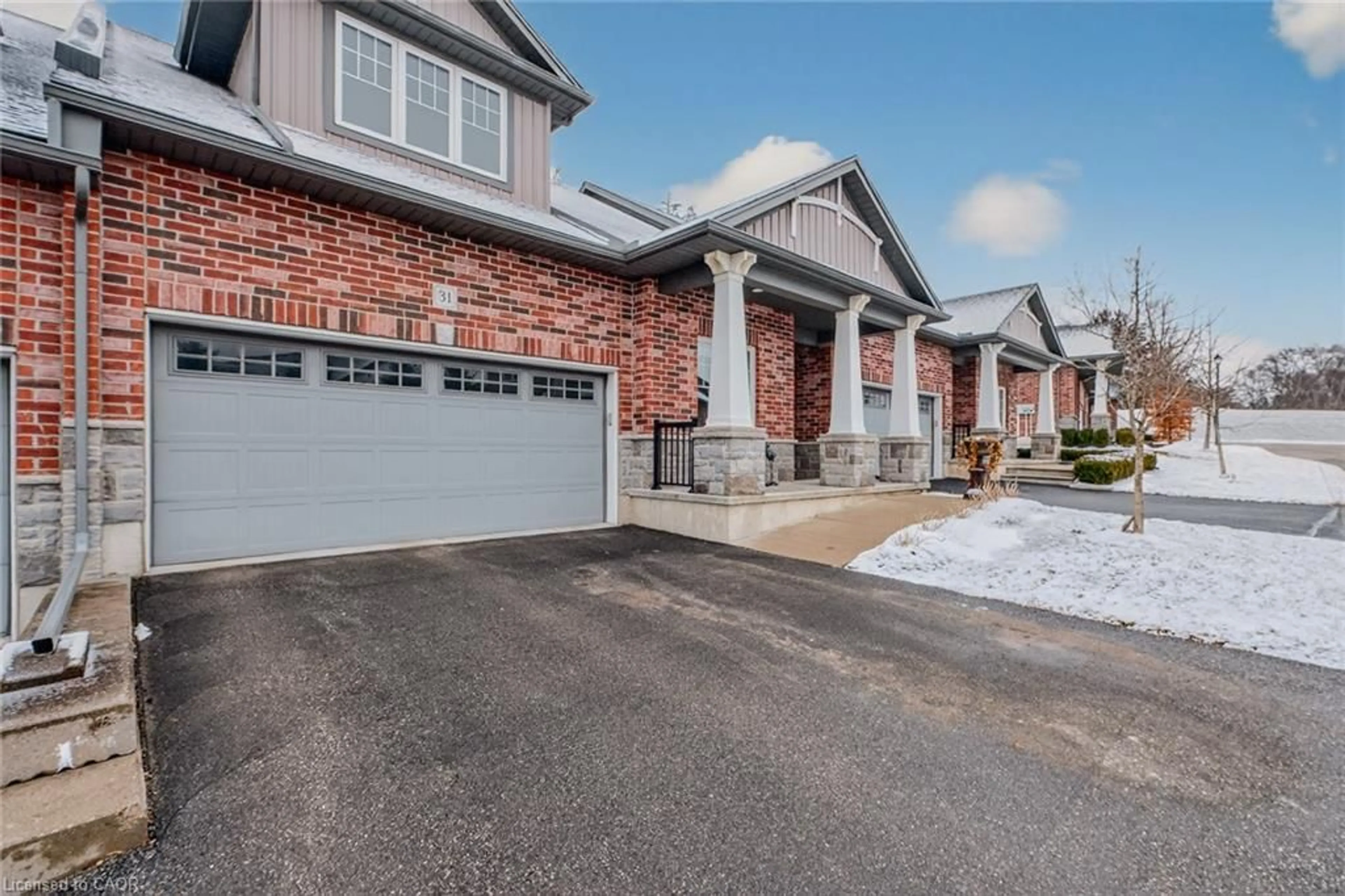 Home with brick exterior material, street for 190 Argyle St #31, Simcoe Ontario N3Y 0C1