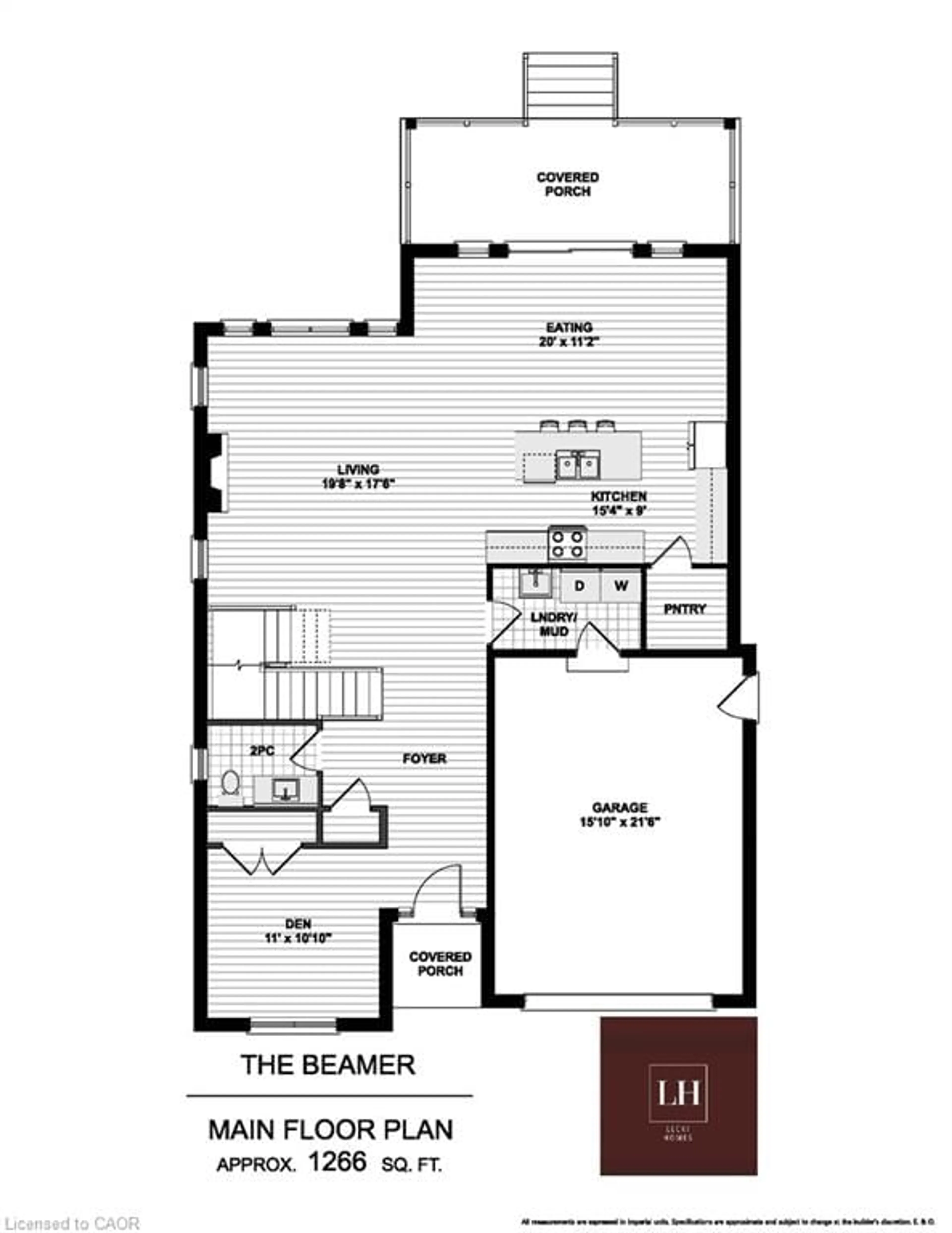 Floor plan for 4237 Fly Rd, Campden Ontario L0R 1G0