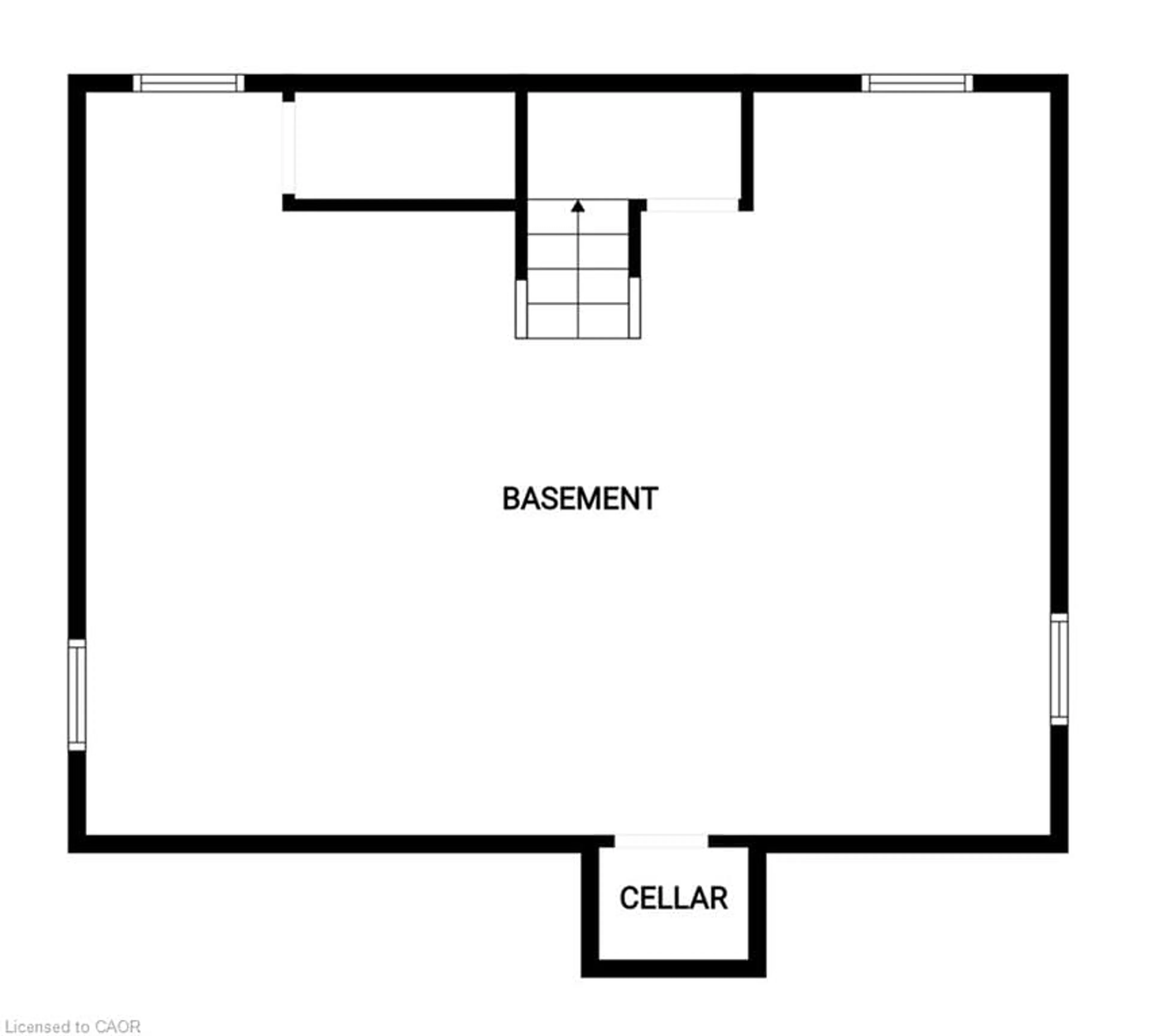 Floor plan for 17 Concord Ave, Dundas Ontario L9H 1R5