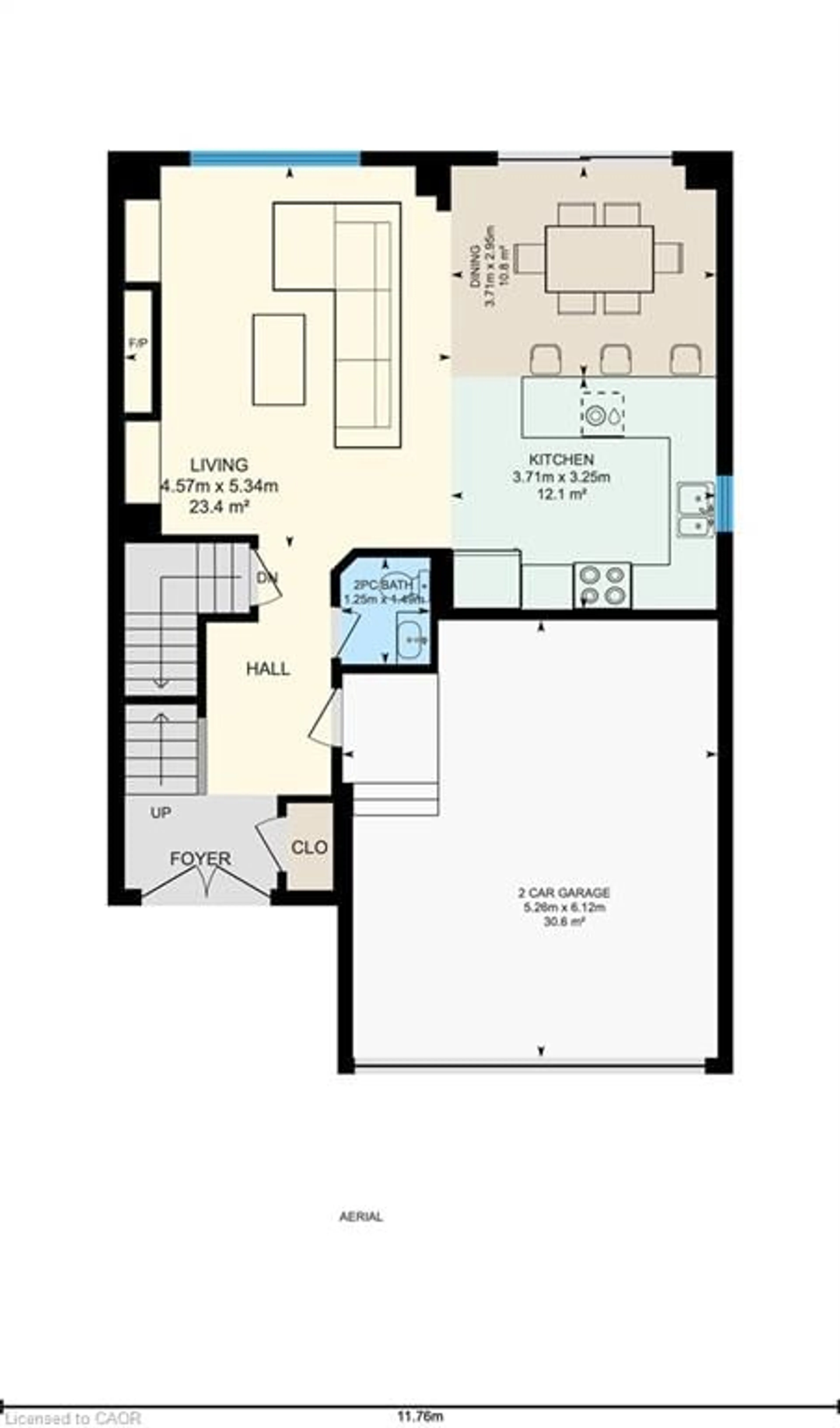 Floor plan for 4054 Thomas St, Beamsville Ontario L3J 0S5