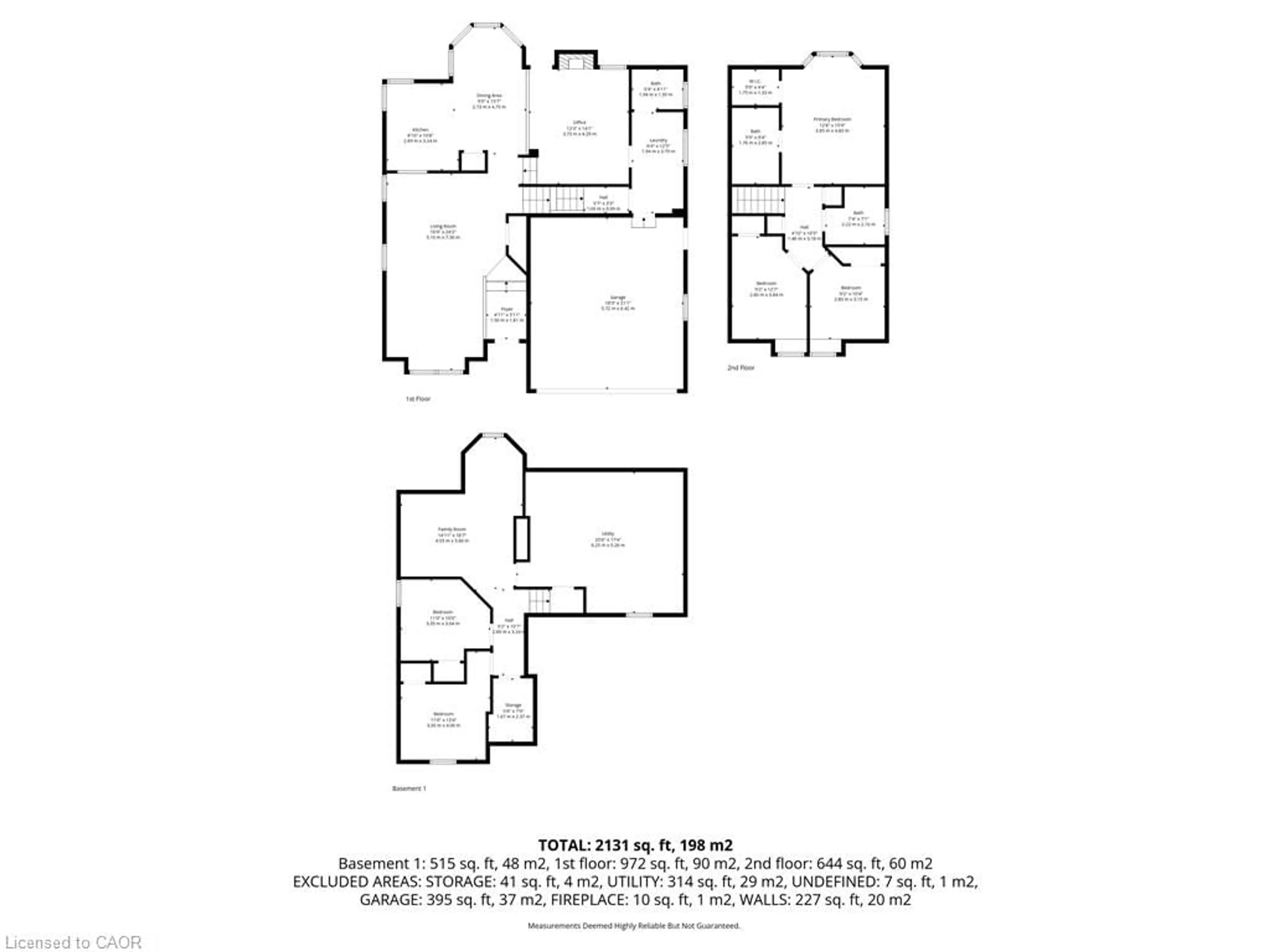 Floor plan for 113 Edward Crt, Smithville Ontario L0R 2A0