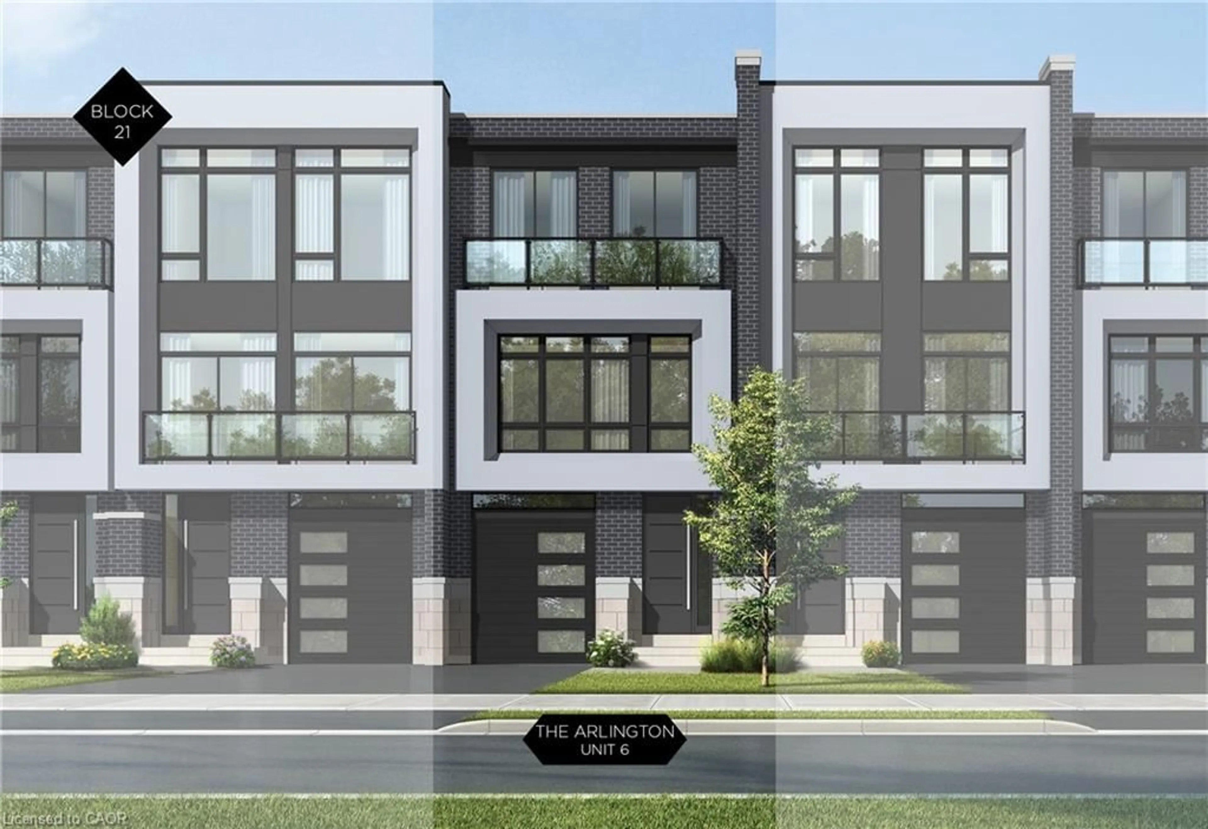 Home with brick exterior material, street for 21 Block #6, Oakville Ontario L6J 2B7