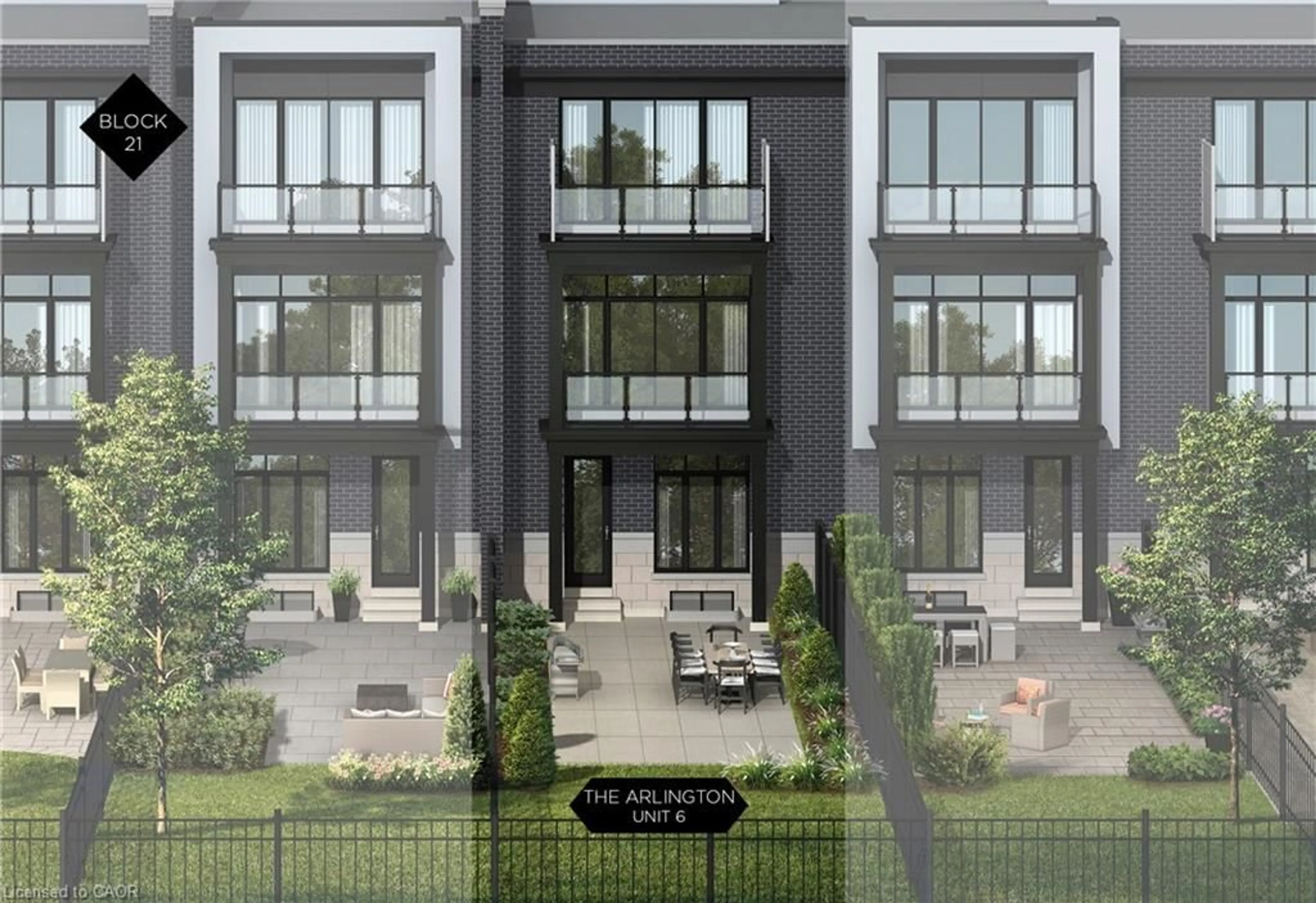 Patio, street for 21 Block #6, Oakville Ontario L6J 2B7