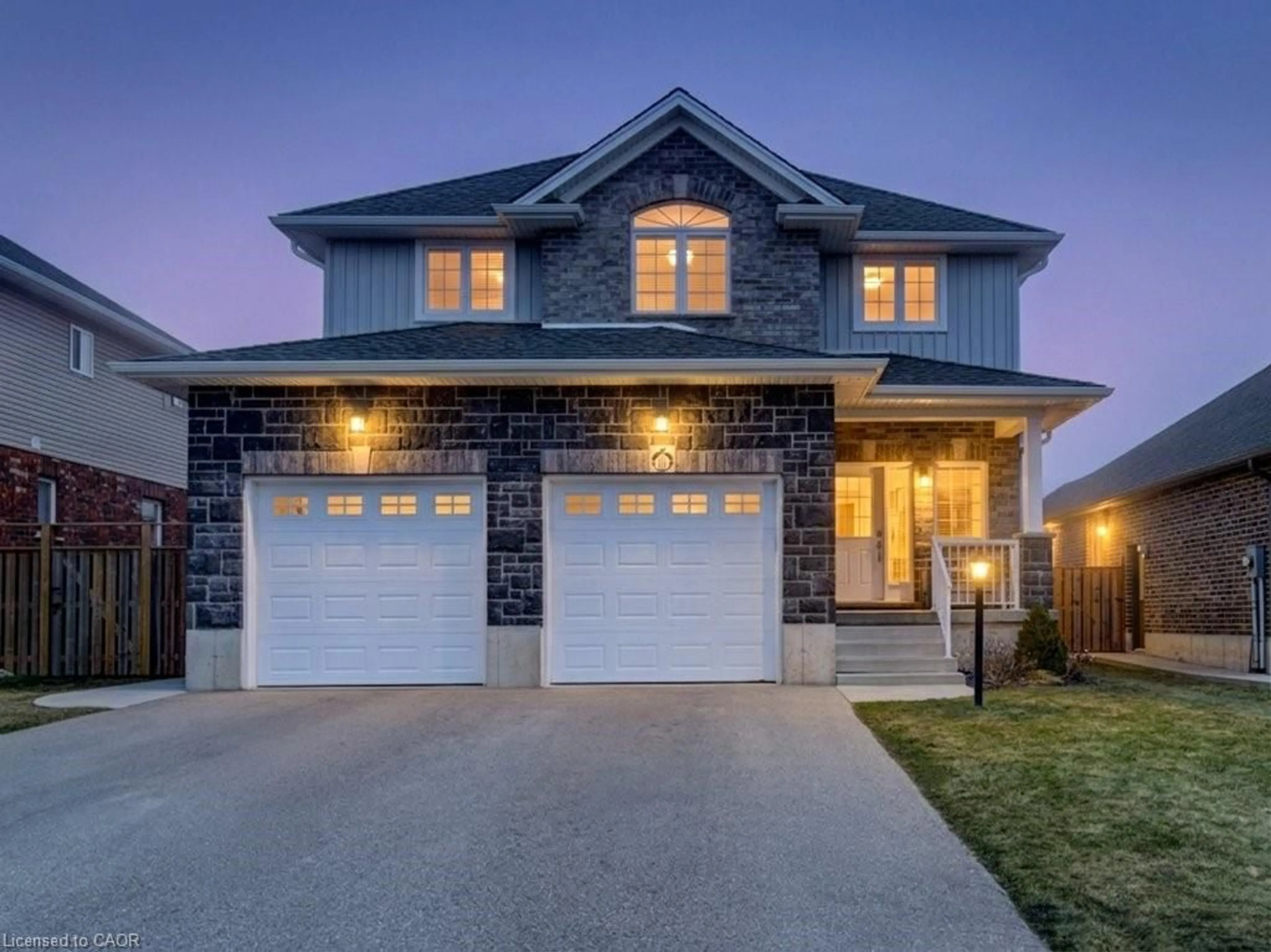 Home with brick exterior material, street for 117 Halliday Dr, Tavistock Ontario N0B 2R0