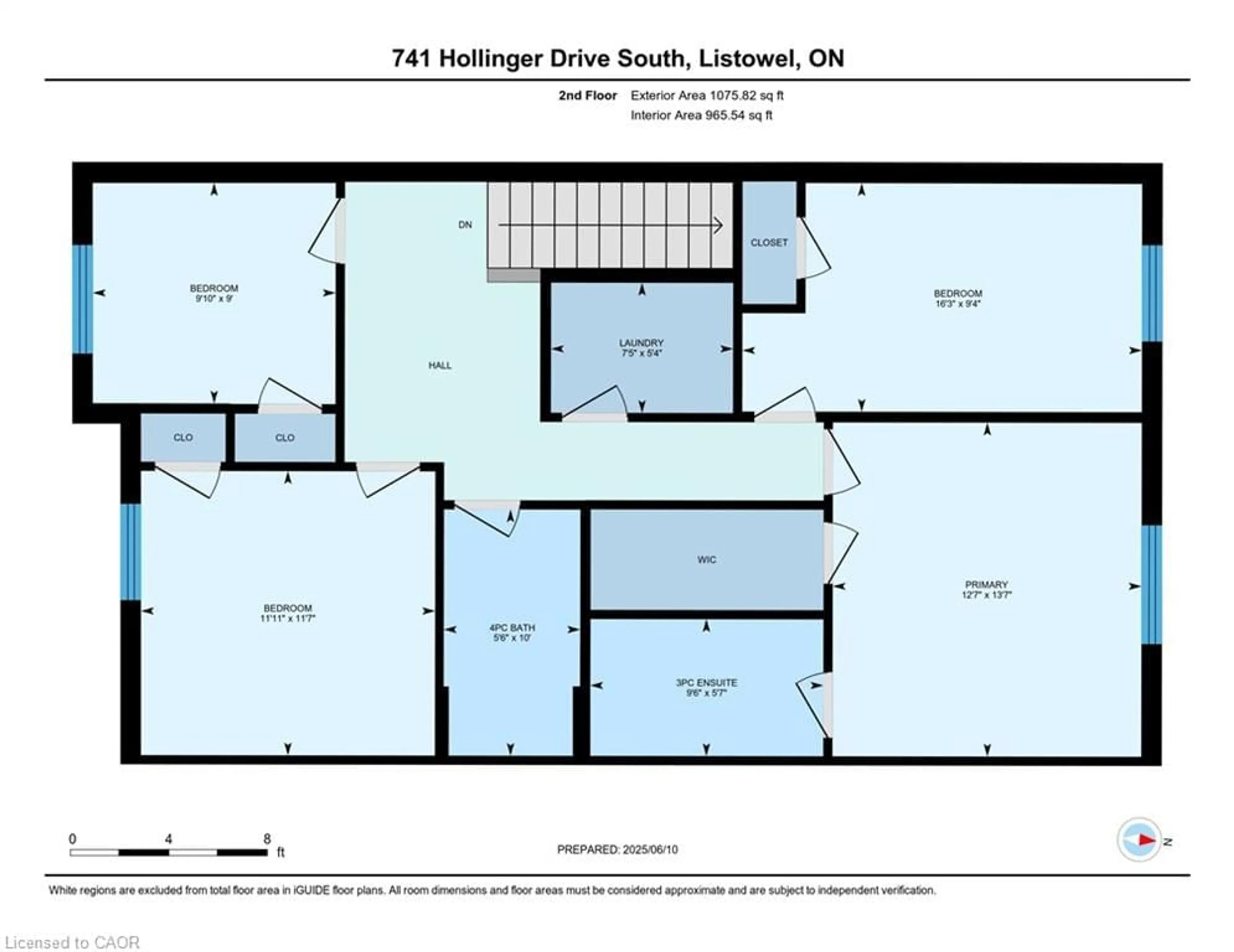 Floor plan for 741 Hollinger Ave, Listowel Ontario N4W 0J3