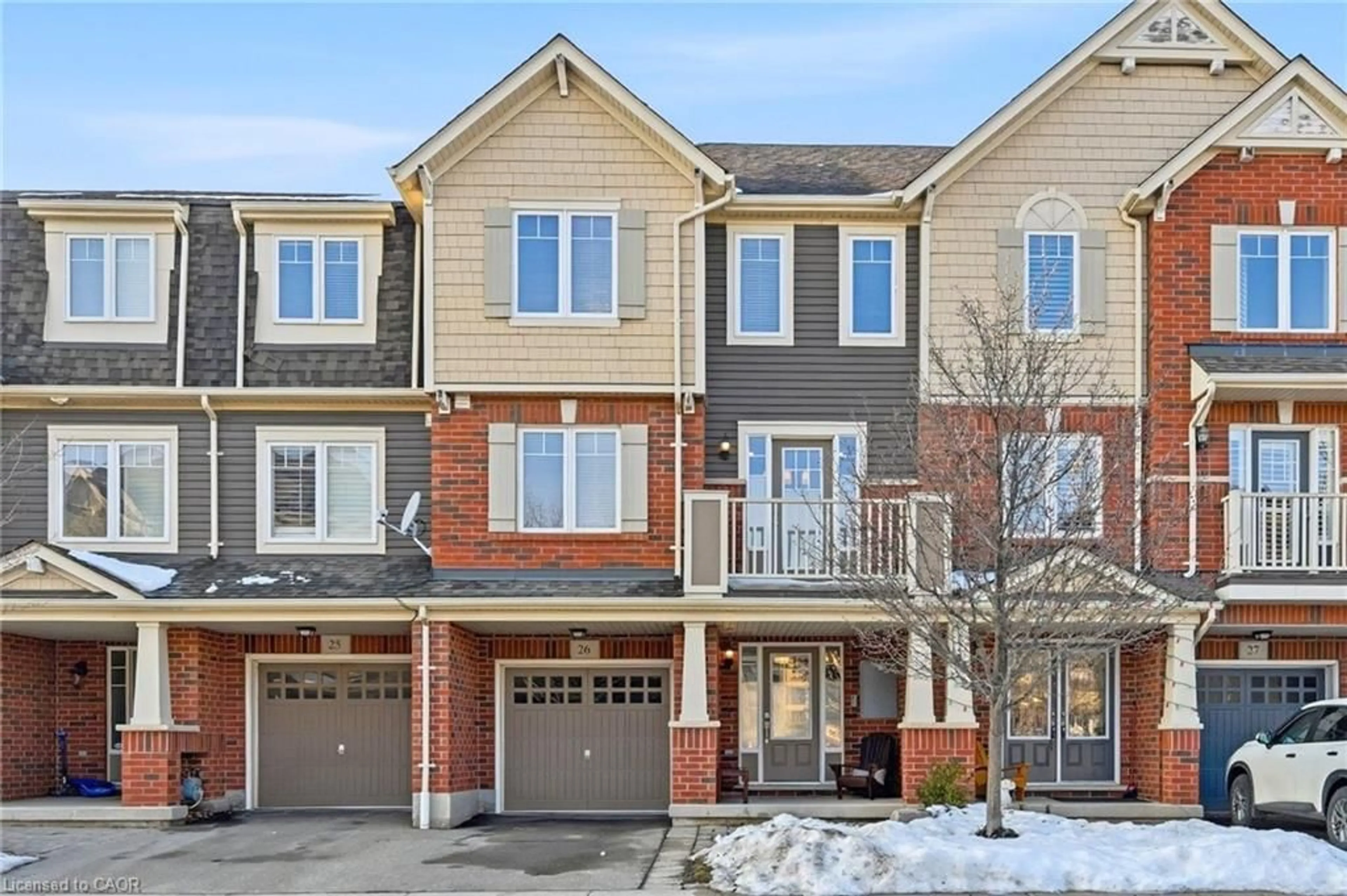 Home with brick exterior material, street for 3050 Rotary Way #26, Burlington Ontario L7M 0G8