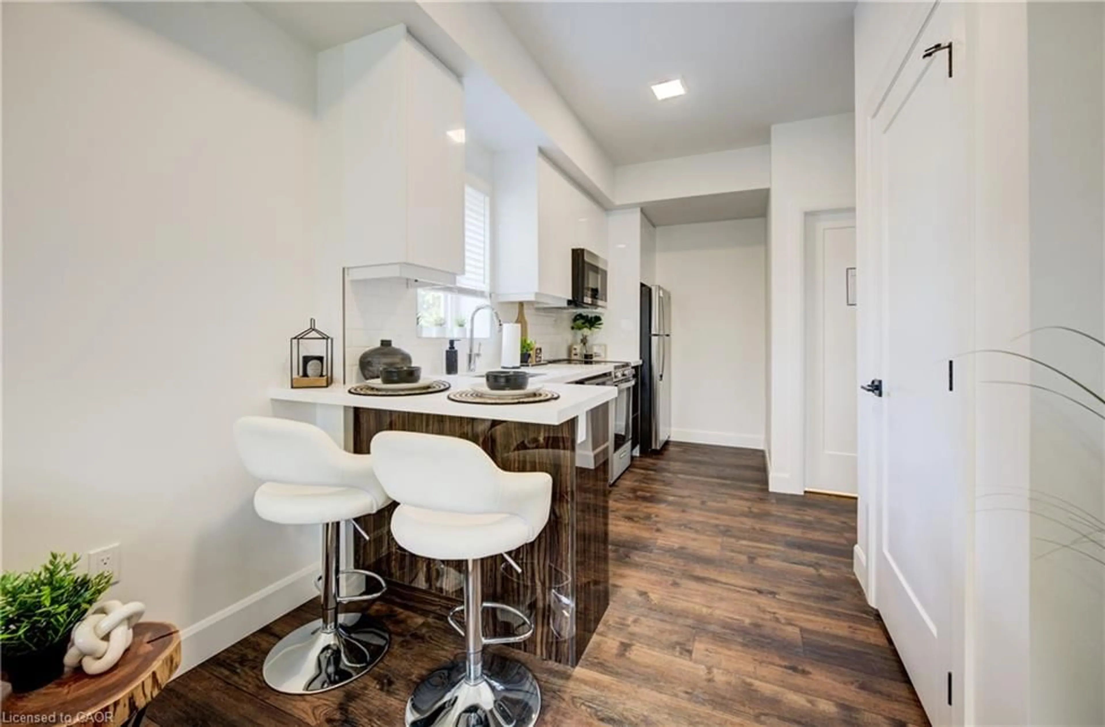 Open concept kitchen, unknown for 132 Woolwich St #104, Kitchener Ontario N2K 0H9