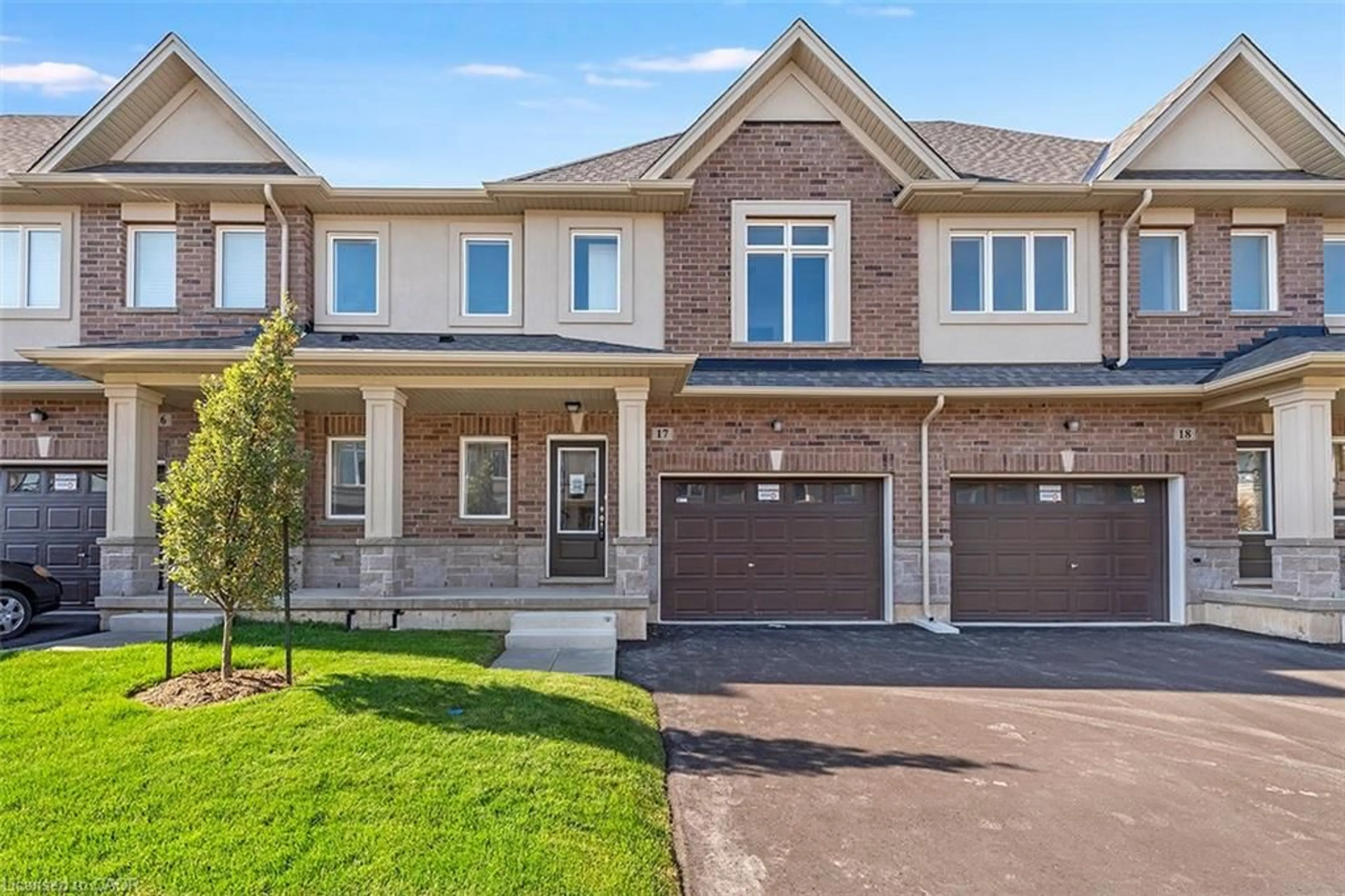 Home with brick exterior material, street for 205 Thames Way #17, Hamilton Ontario L0R 1W2